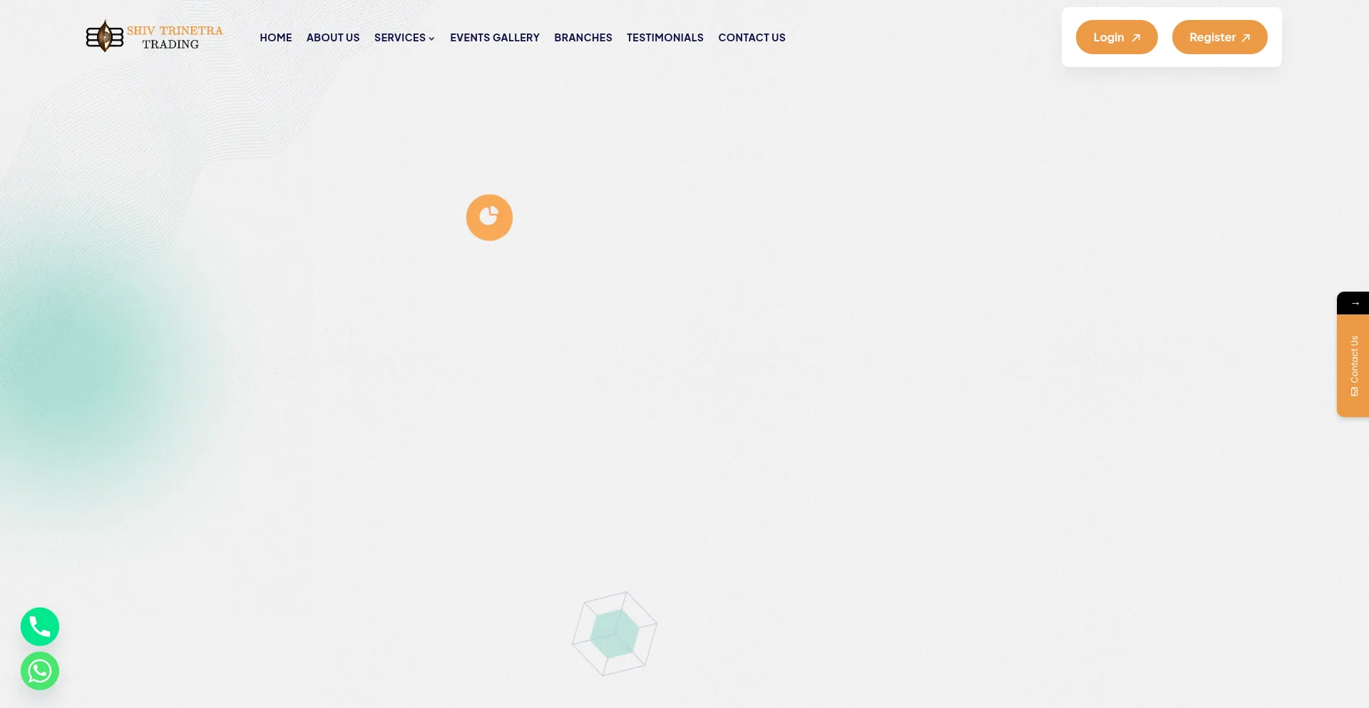 Website screenshot of Shivtrinetra.in