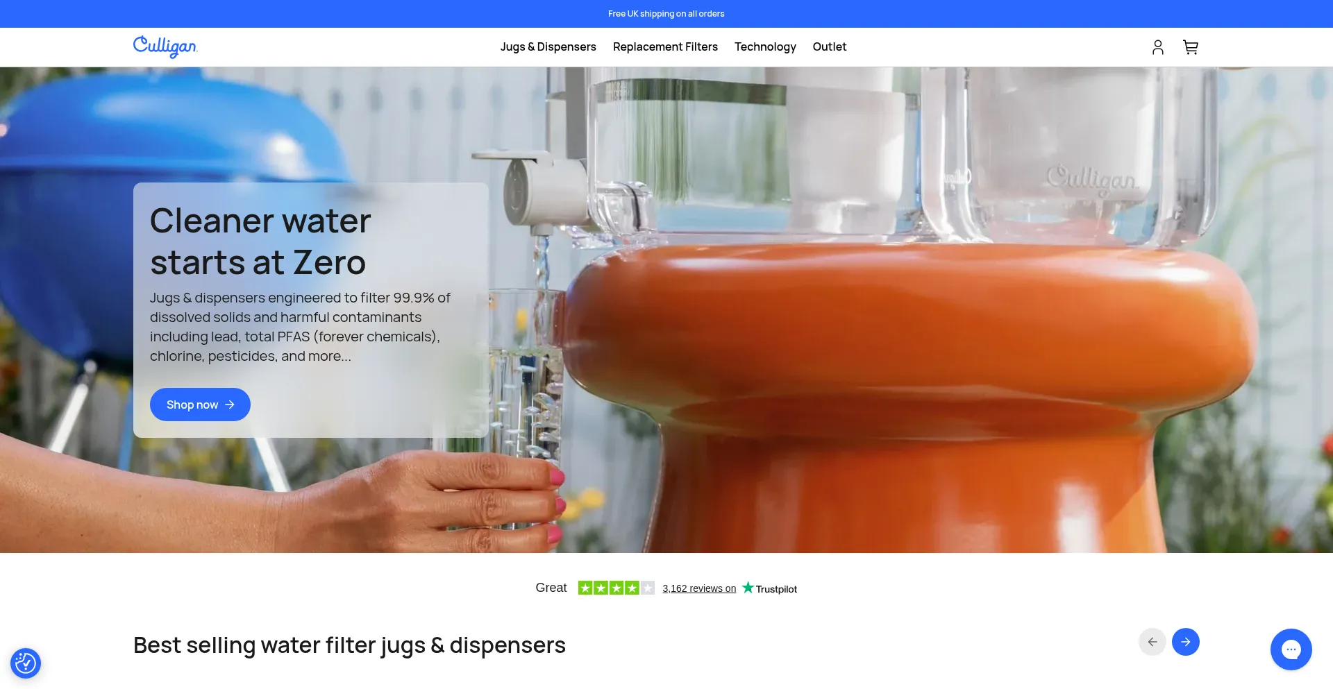 Ist Shop.culligan.co.uk sicher und vertrauenswürdig?