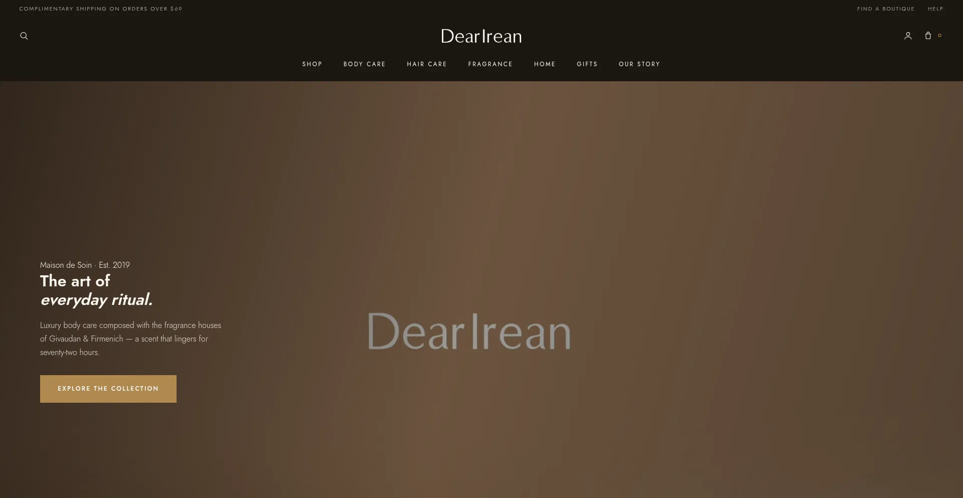 Shop.dearirean.com