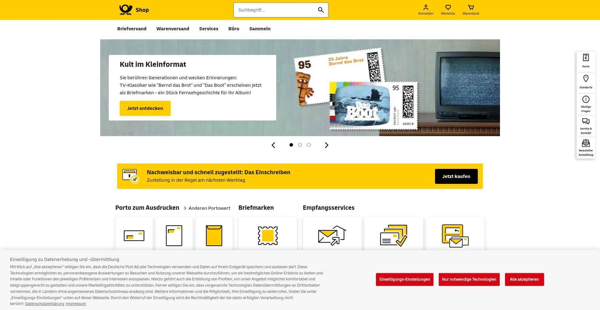 Ist Shop.deutschepost.de sicher und vertrauenswürdig?