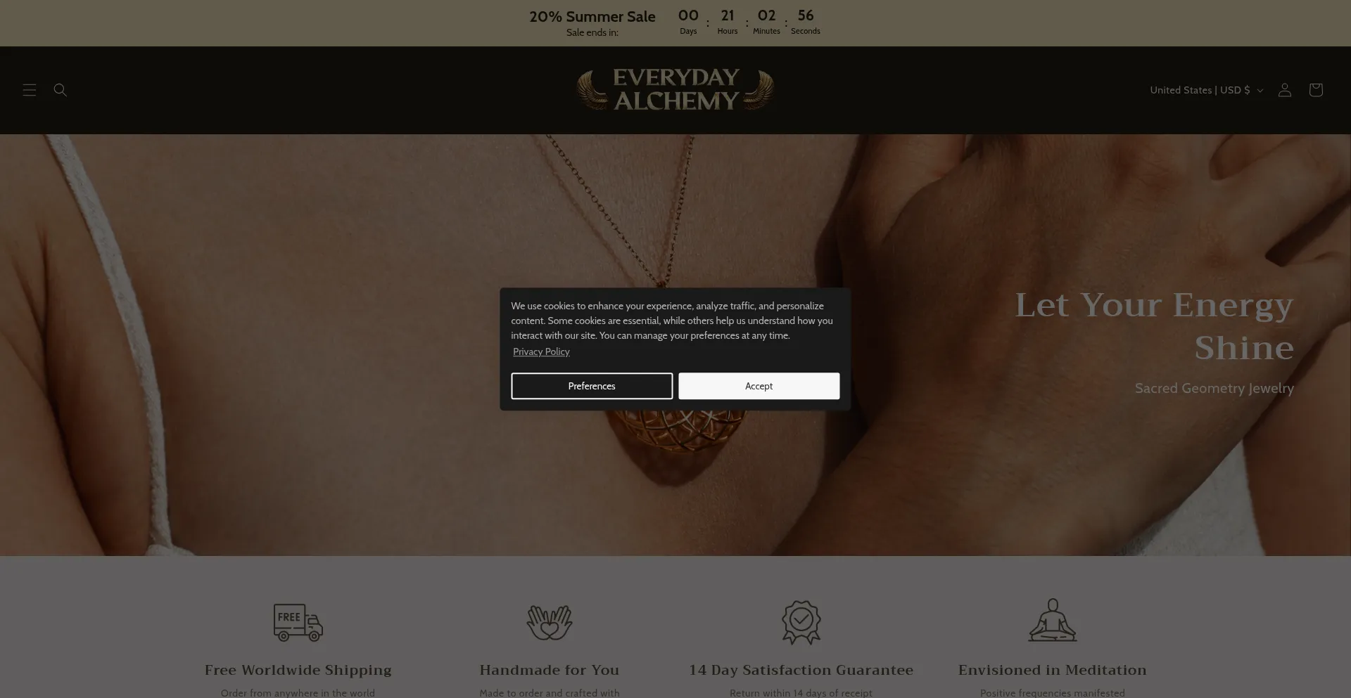 Ist Shop.everydayalchemy.one sicher und vertrauenswürdig?