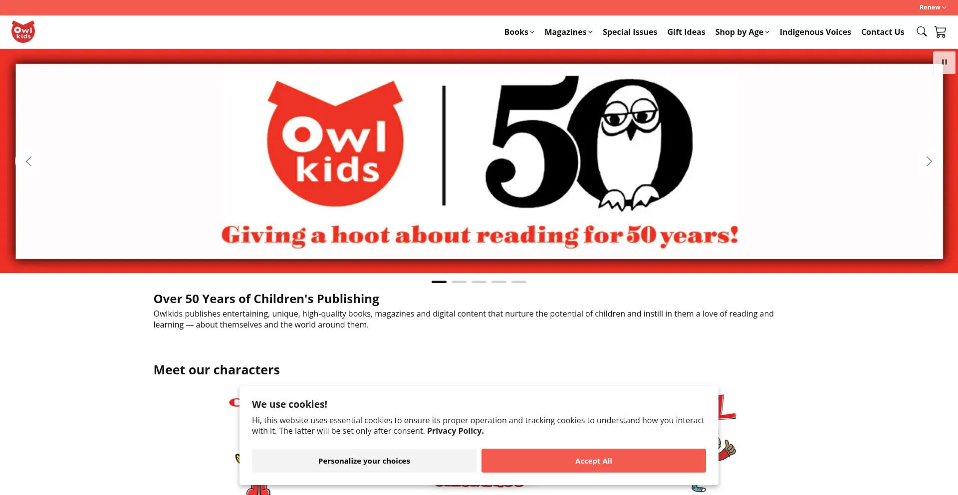 Shop.owlkids.com