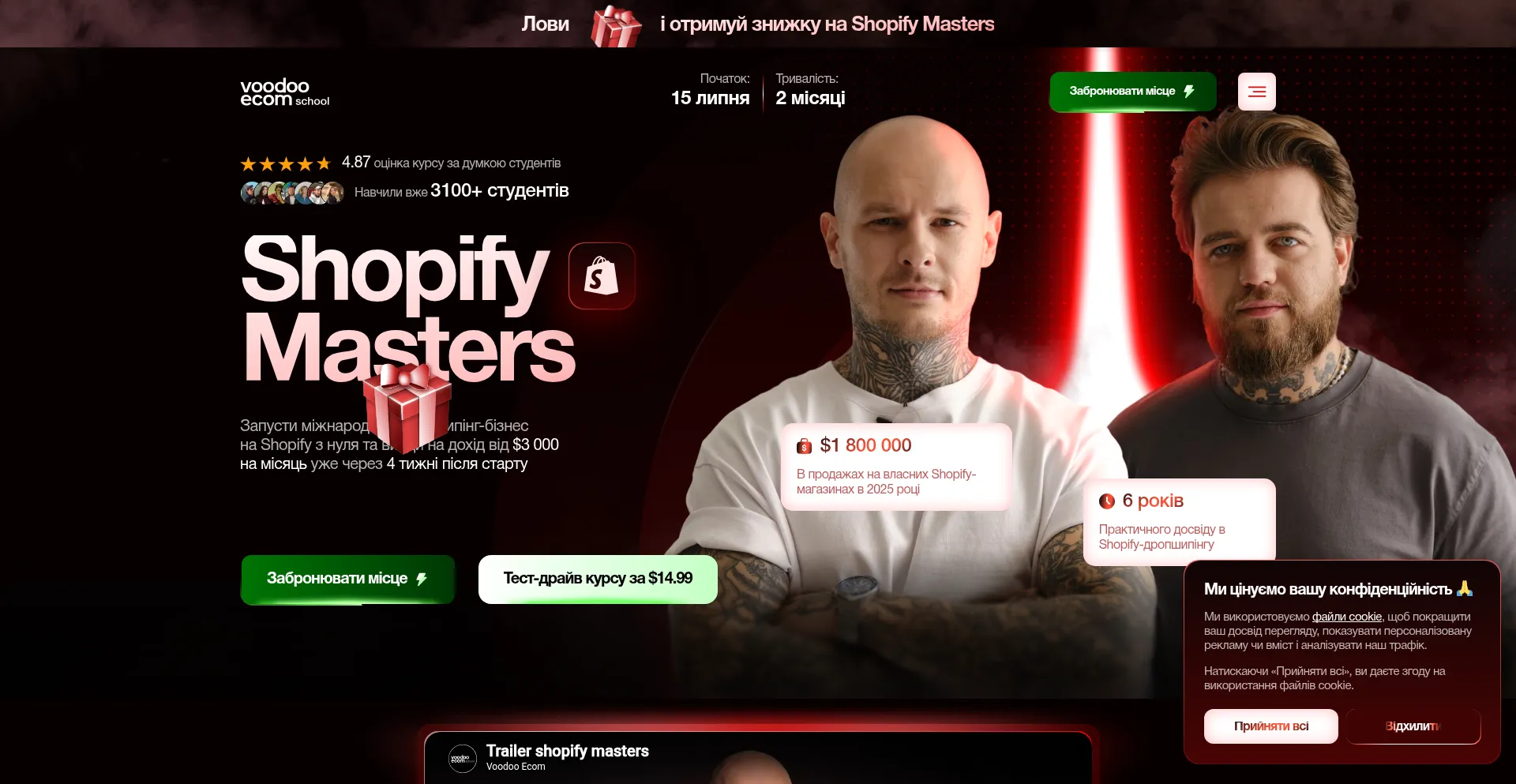 Shopify-masters.voodooecom.com
