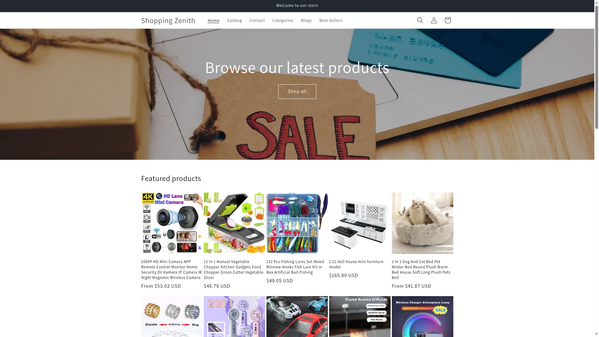 Shoppingzenith.com