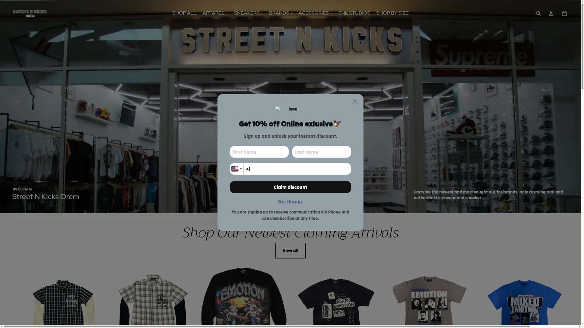 Shopstreetnkicks.com