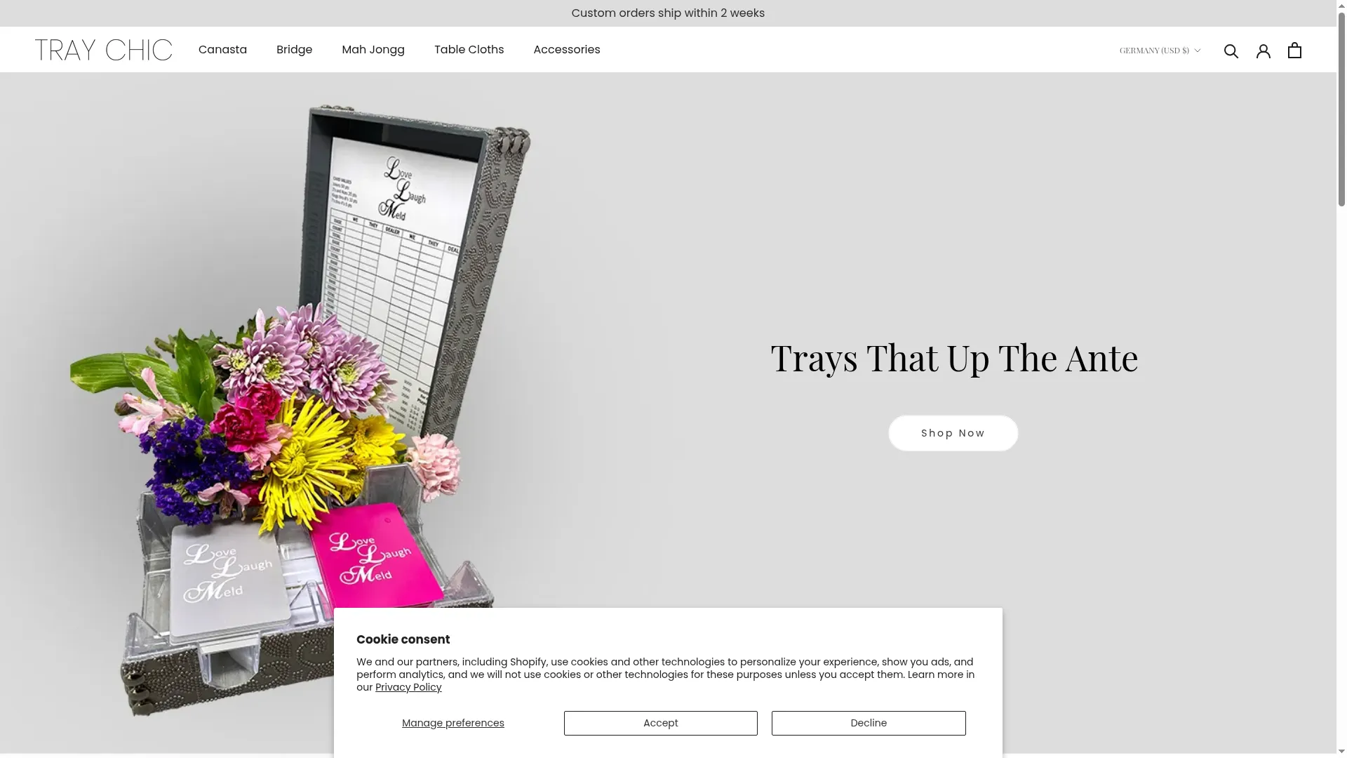 Shoptraychic.com
