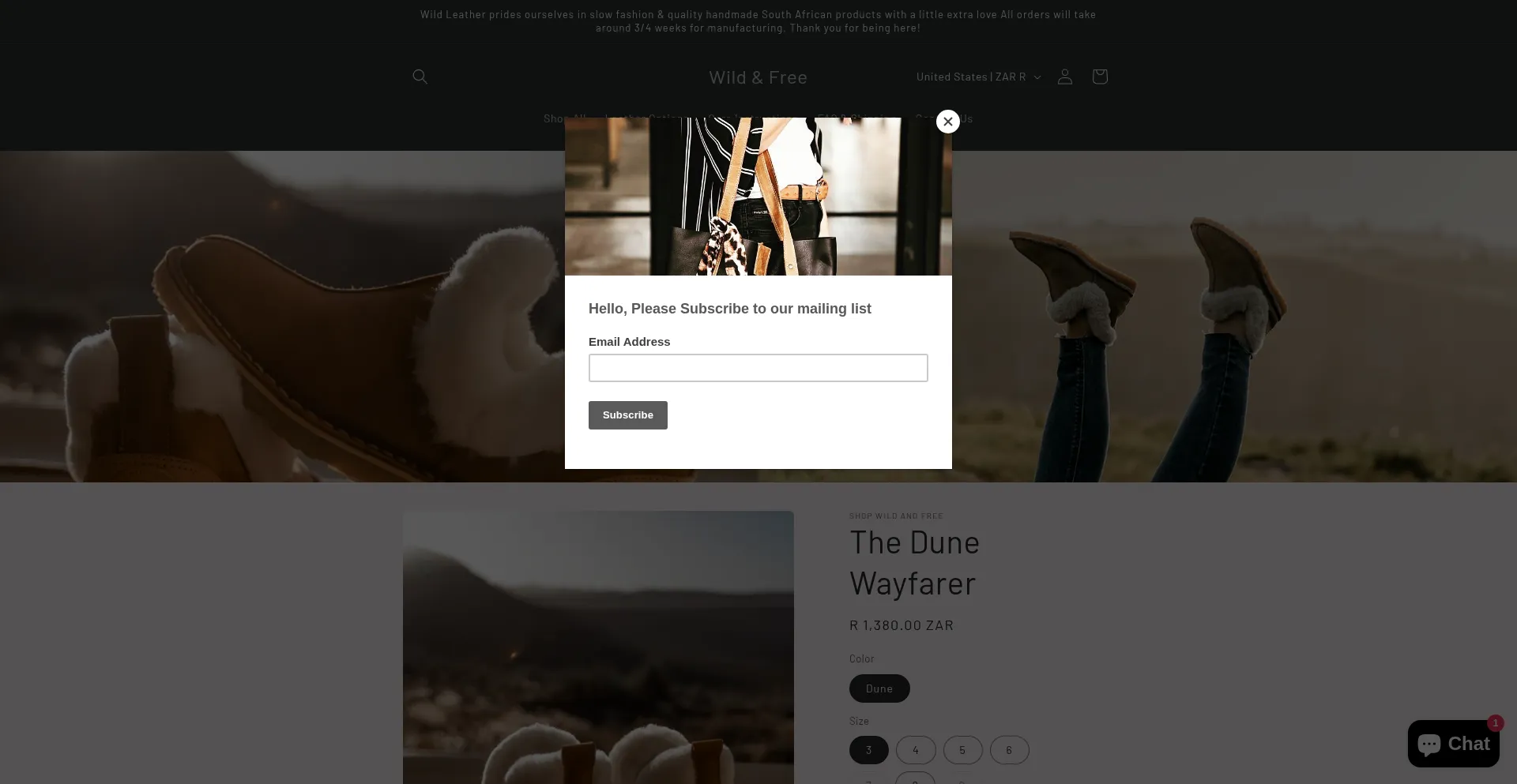 Shopwildandfree.co.za