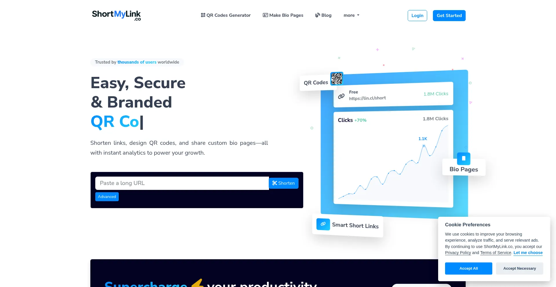Shortmylink.co Screenshot