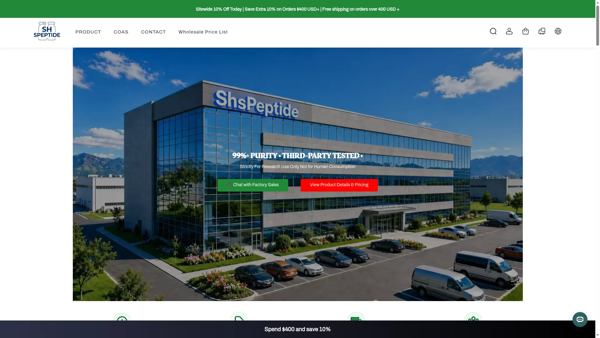 Shspeptide.com