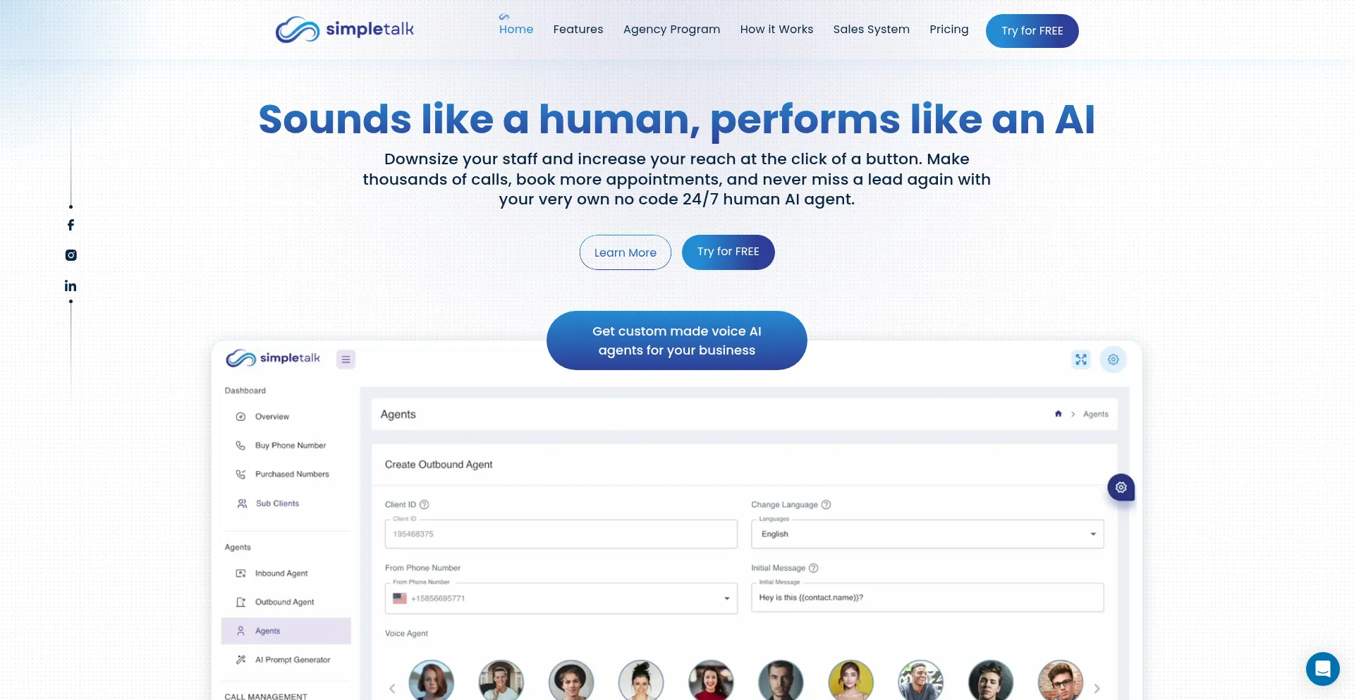 Simpletalk.ai Screenshot