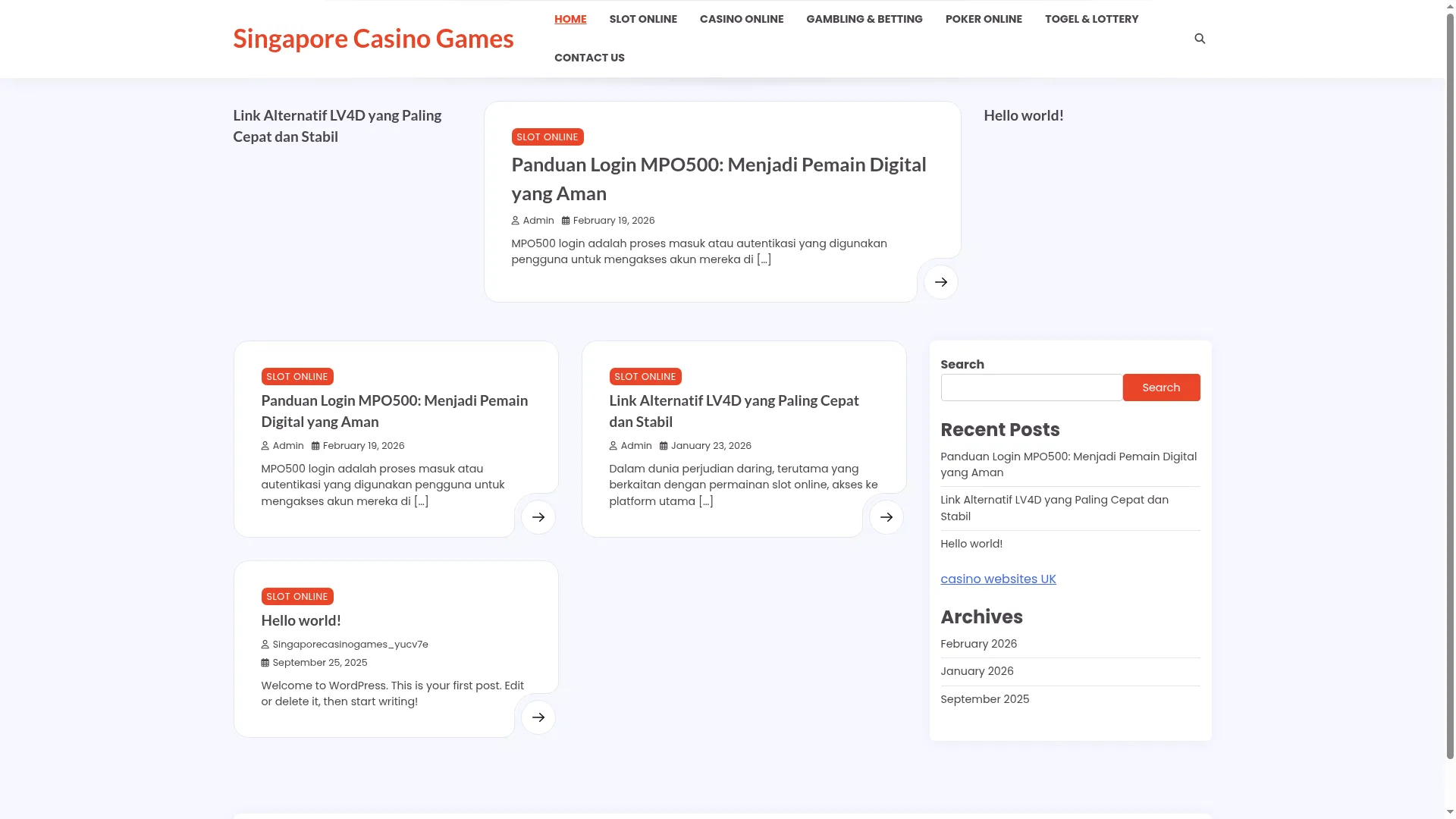 Singaporecasinogames.com