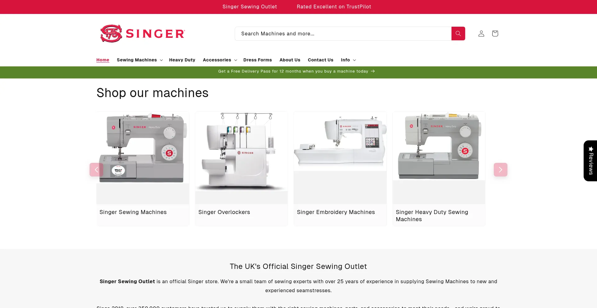 Singersewingoutlet.co.uk