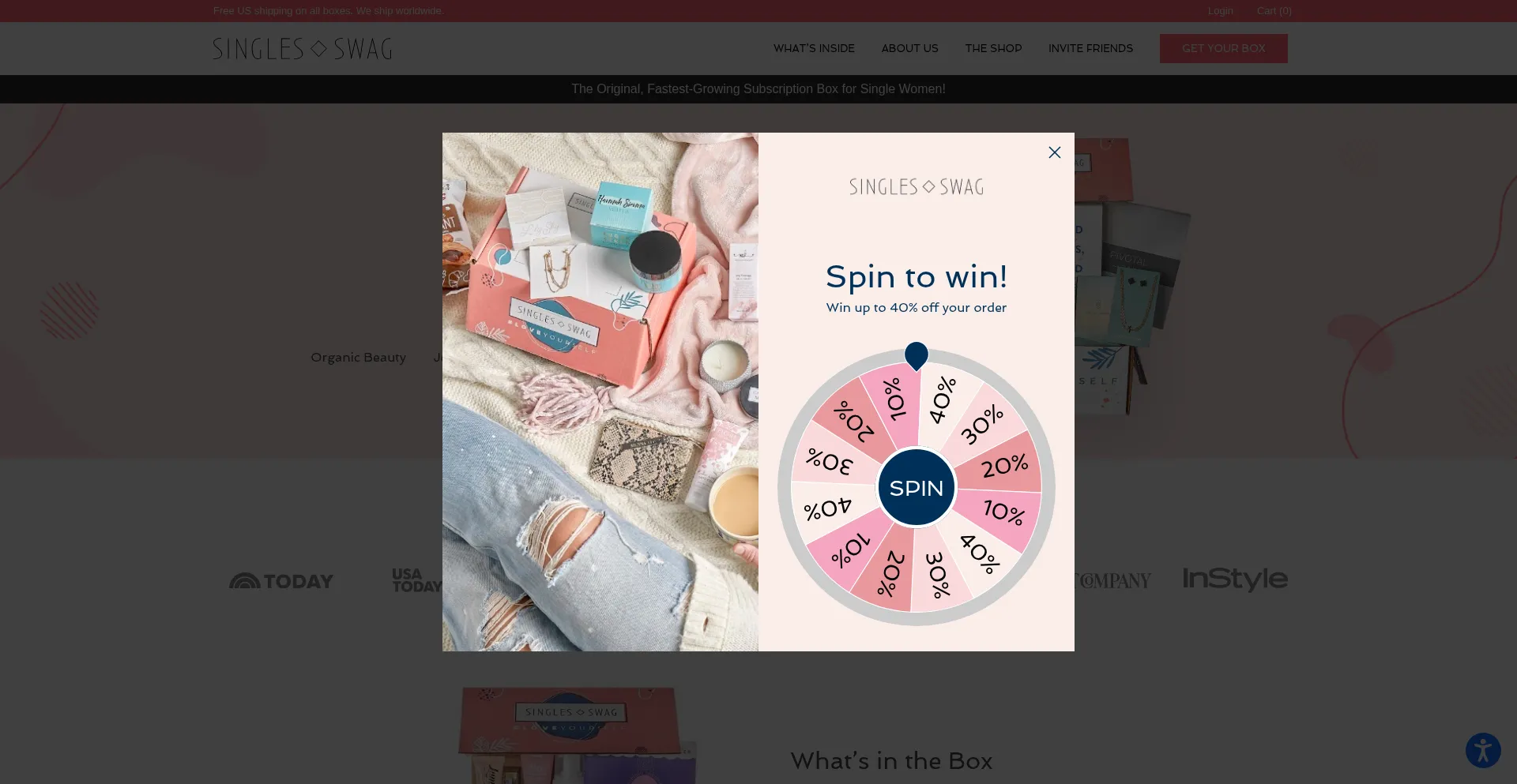 Singlesswag.com Screenshot