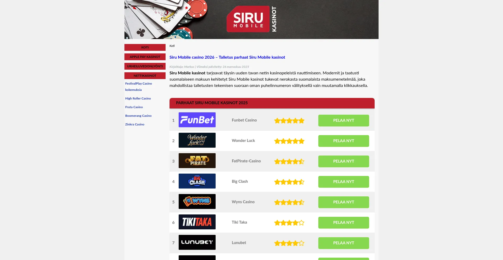 Sirumobilekasinot.com
