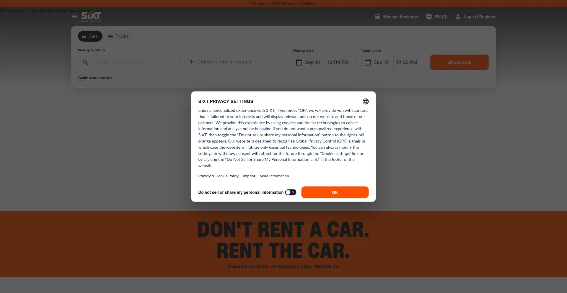 Ist Sixt.com sicher und vertrauenswürdig?