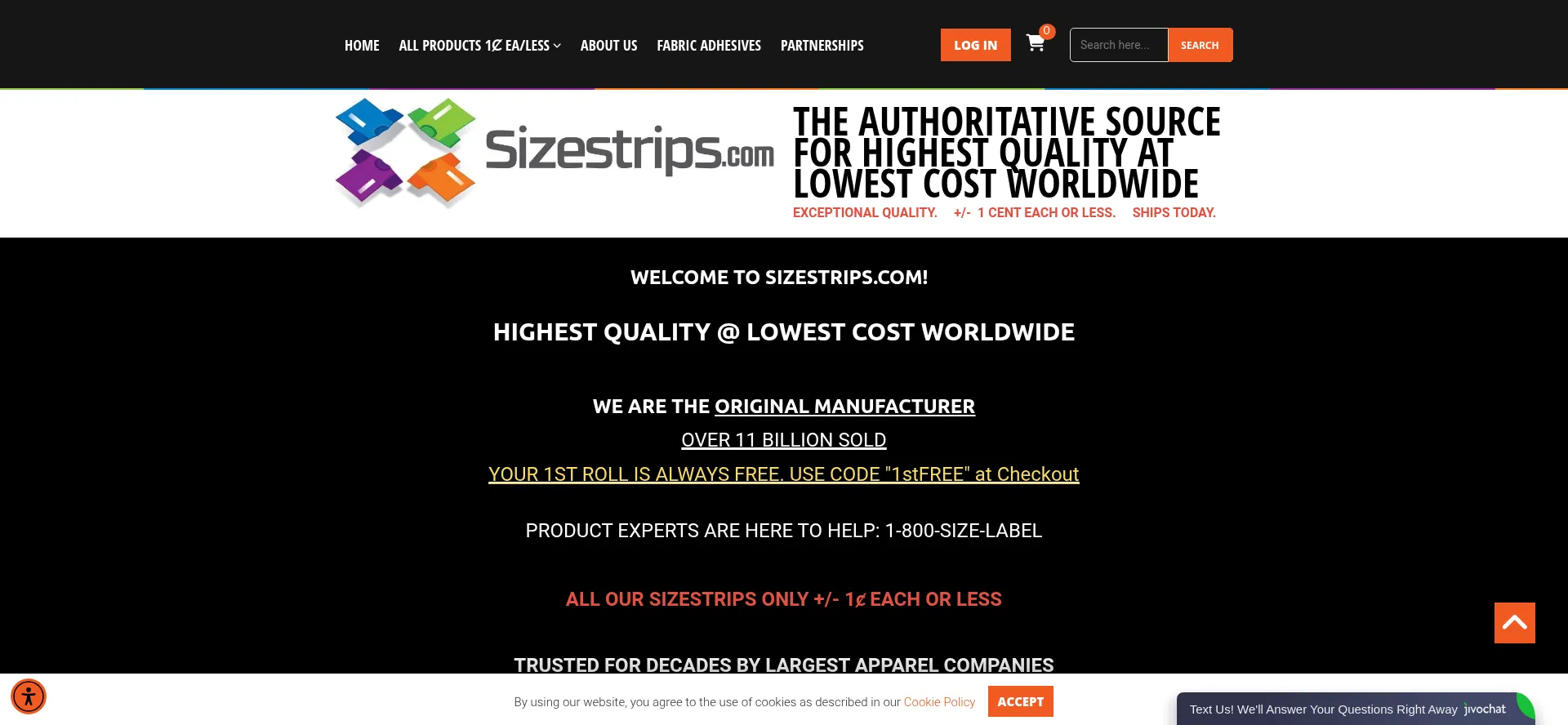 Sizestrips.com