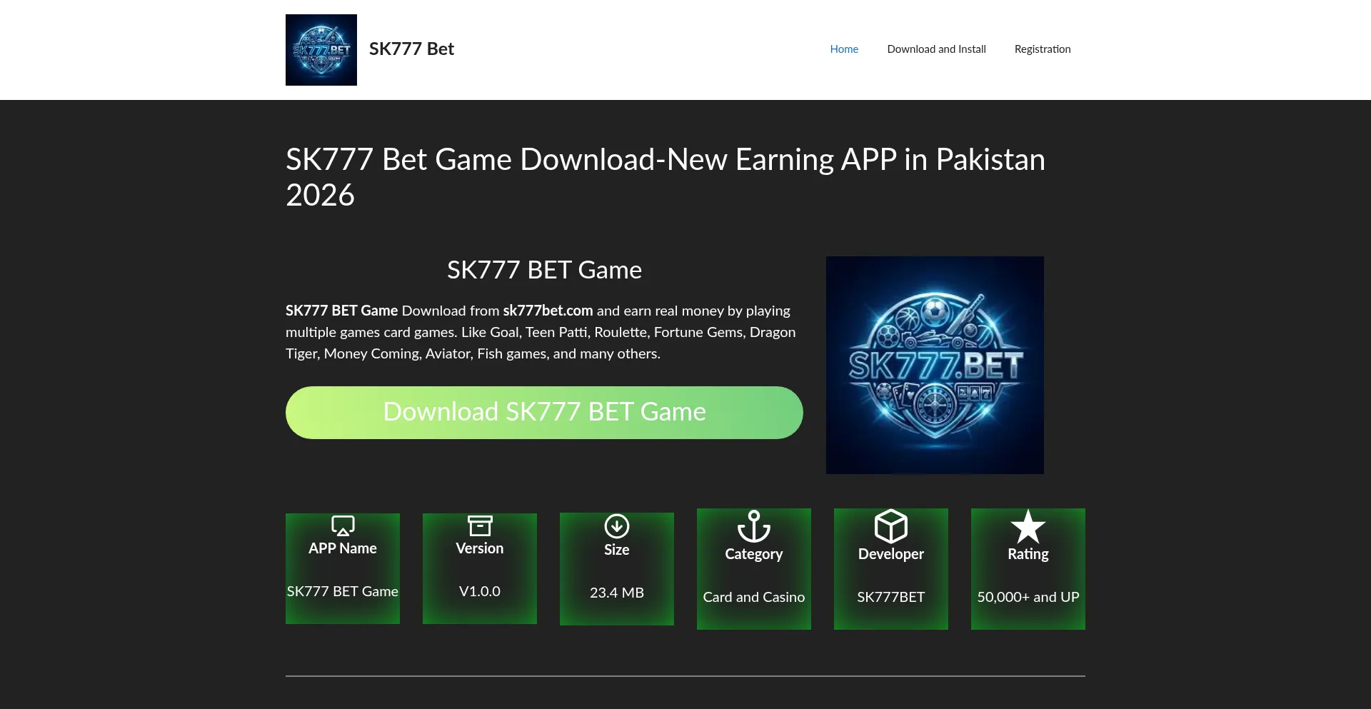 Sk777bet.com