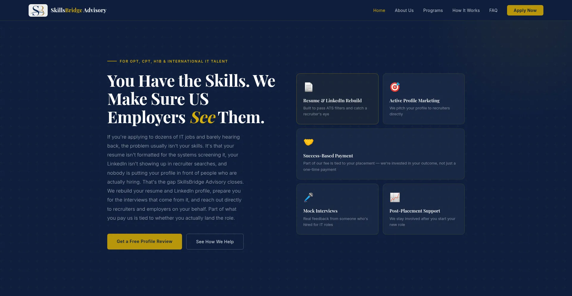 Skillsbridgeadvisory.com