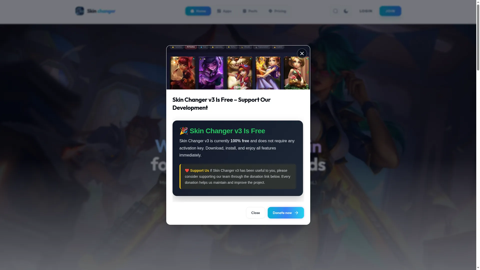 Skinlolchanger.com