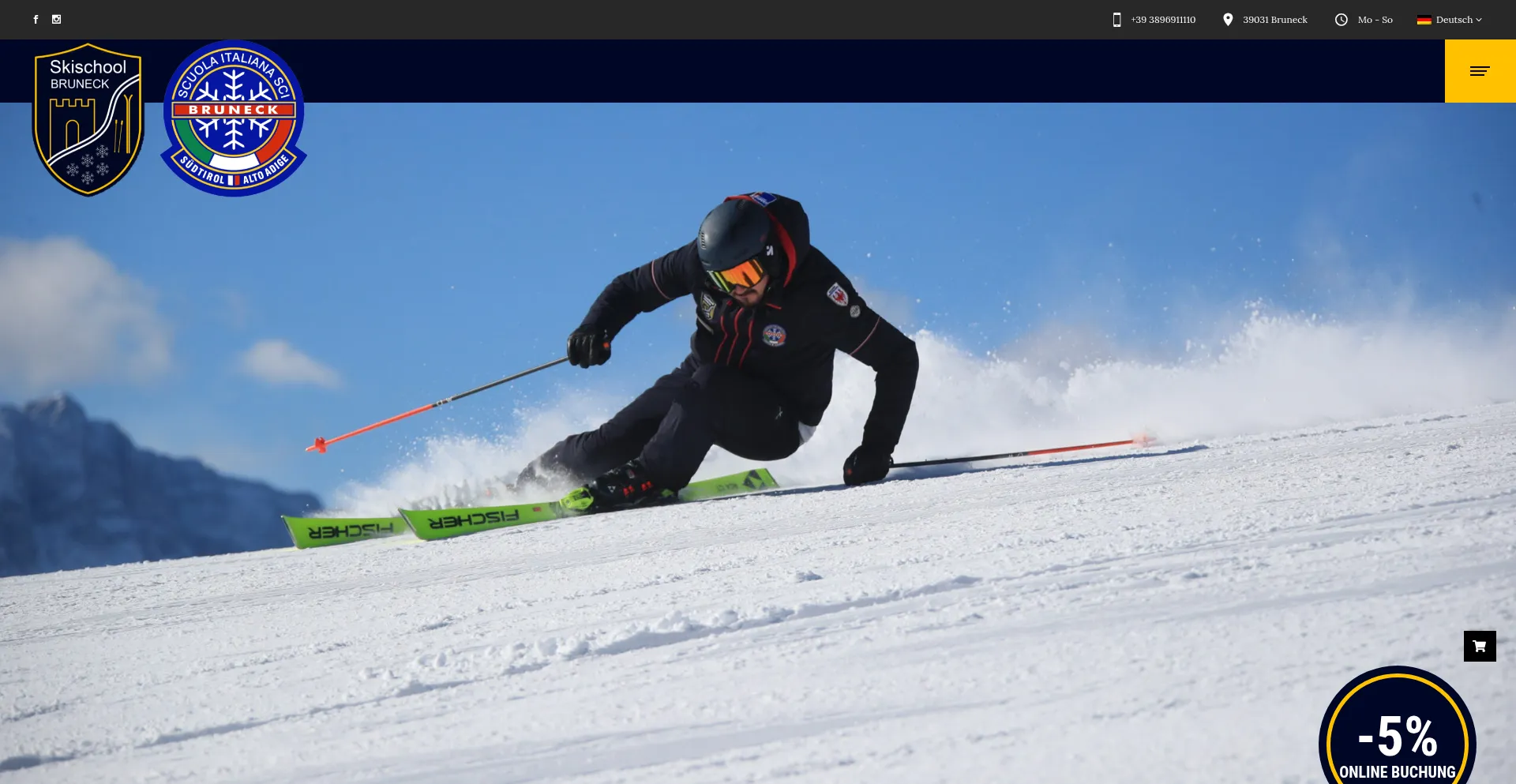 Skischoolbruneck.com