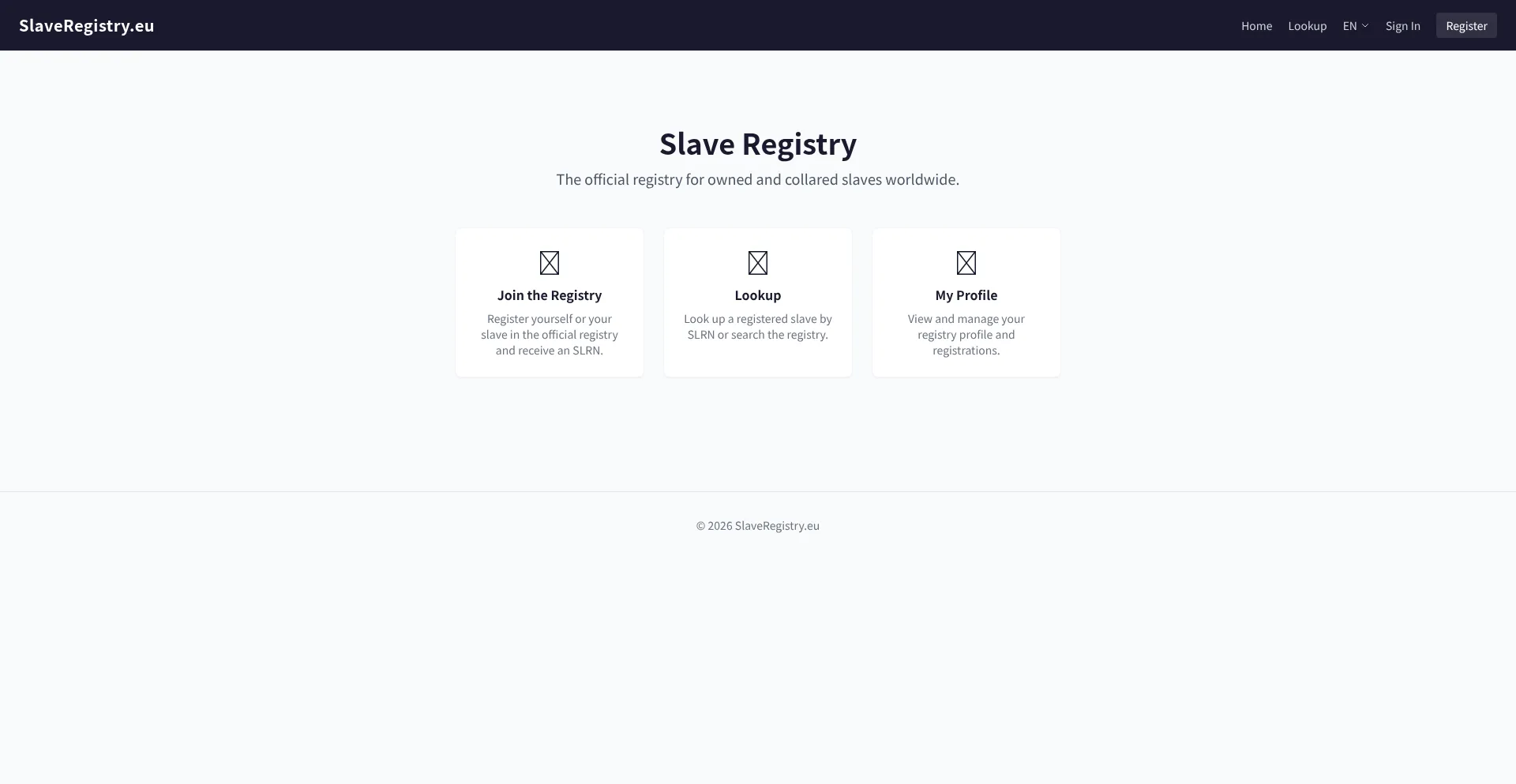 Slaveregistry.eu