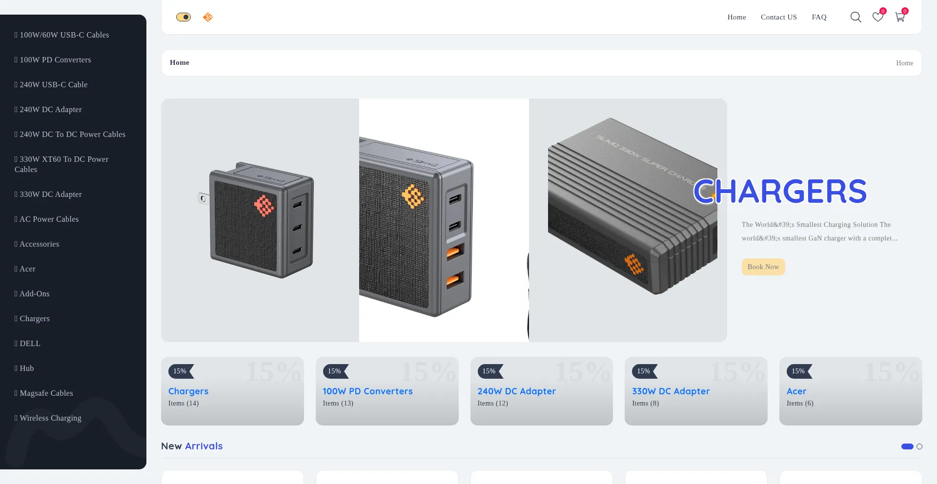 Website screenshot of Slimq.shop