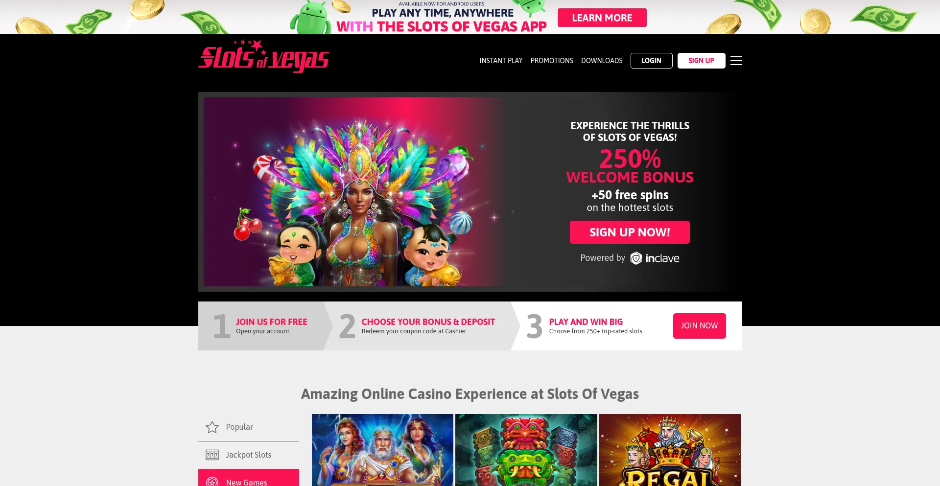 Ist Slotsofvegas.com sicher und vertrauenswürdig?