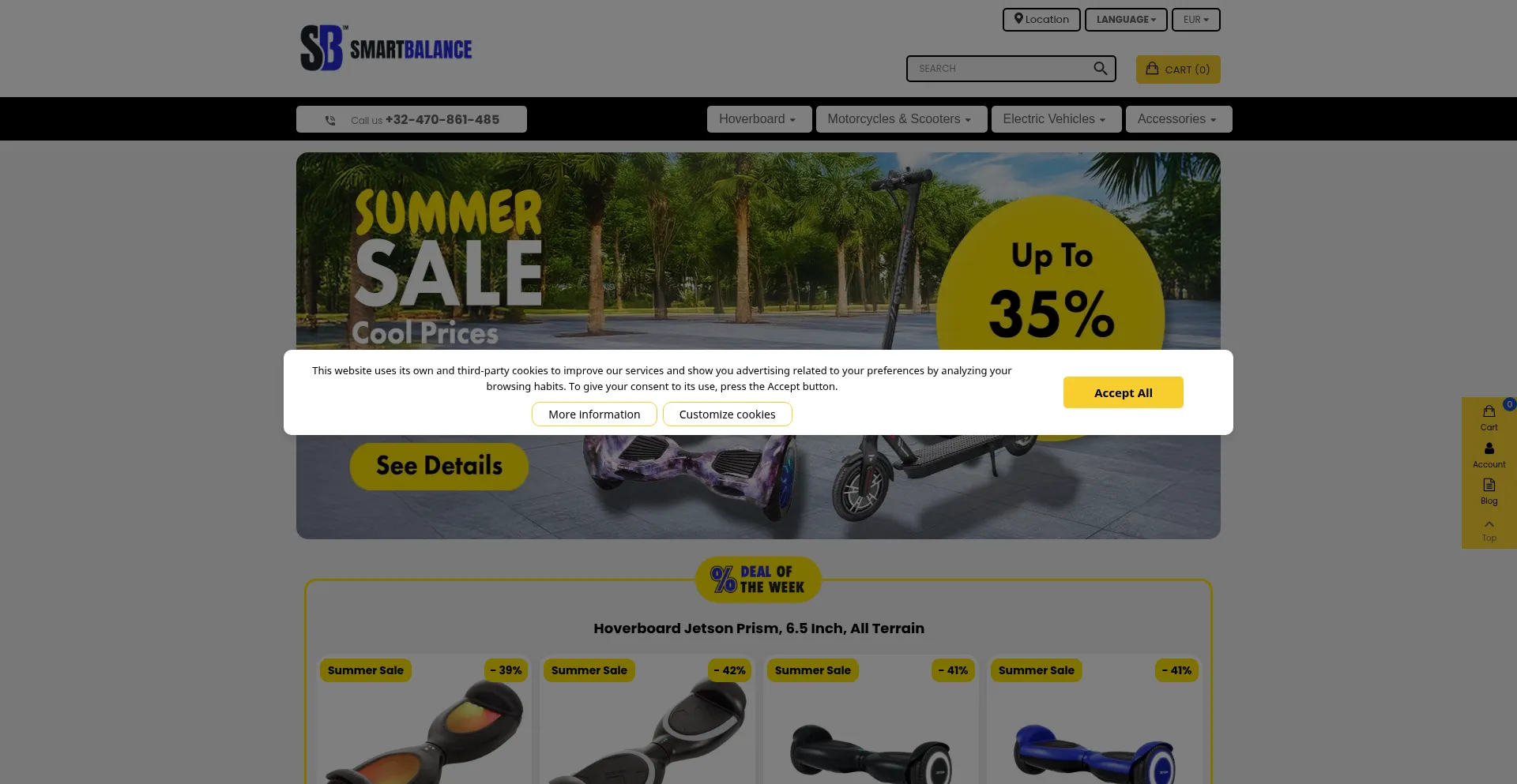 Ist Smartbalanceshops.com sicher und vertrauenswürdig?
