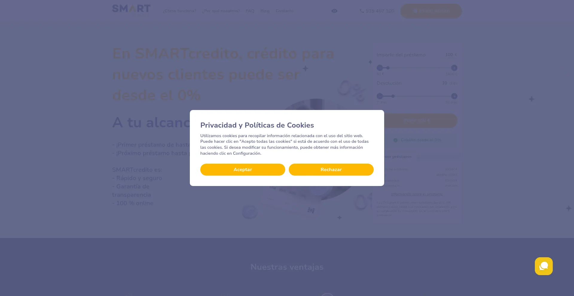 Ist Smartcredito.es sicher und vertrauenswürdig?