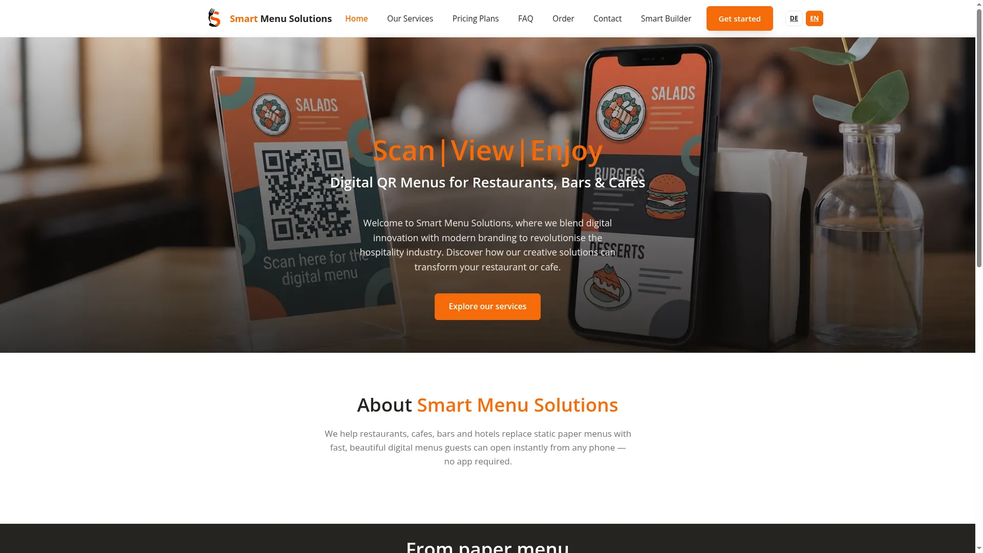Smartmenusolutions.com