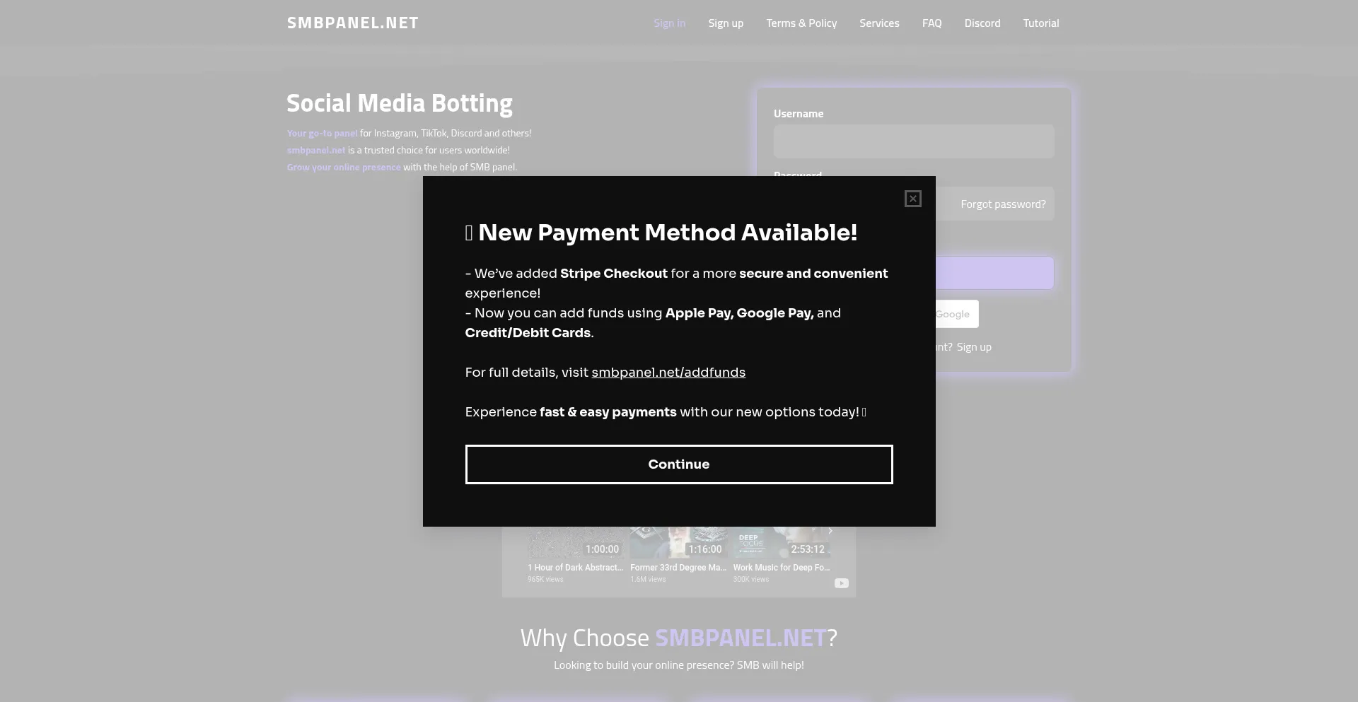 Smbpanel.net