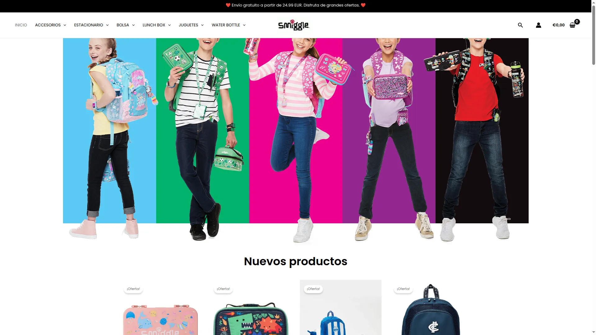 Smiggle-es.com