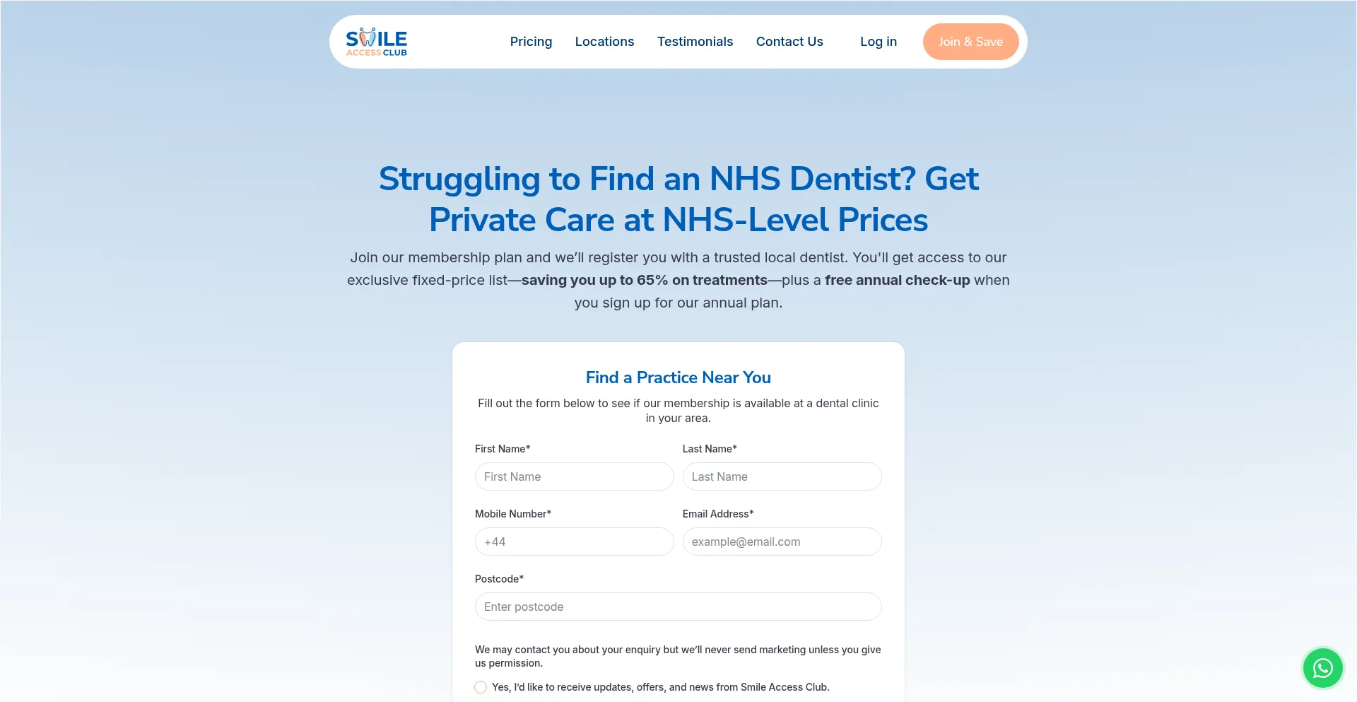 Smileaccessclub.co.uk