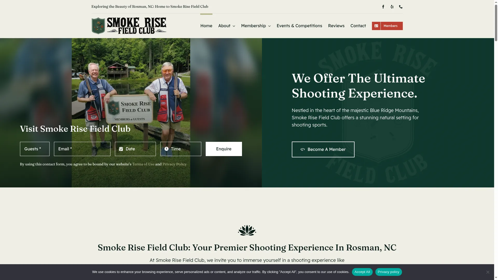 Smokerisefieldclub.com