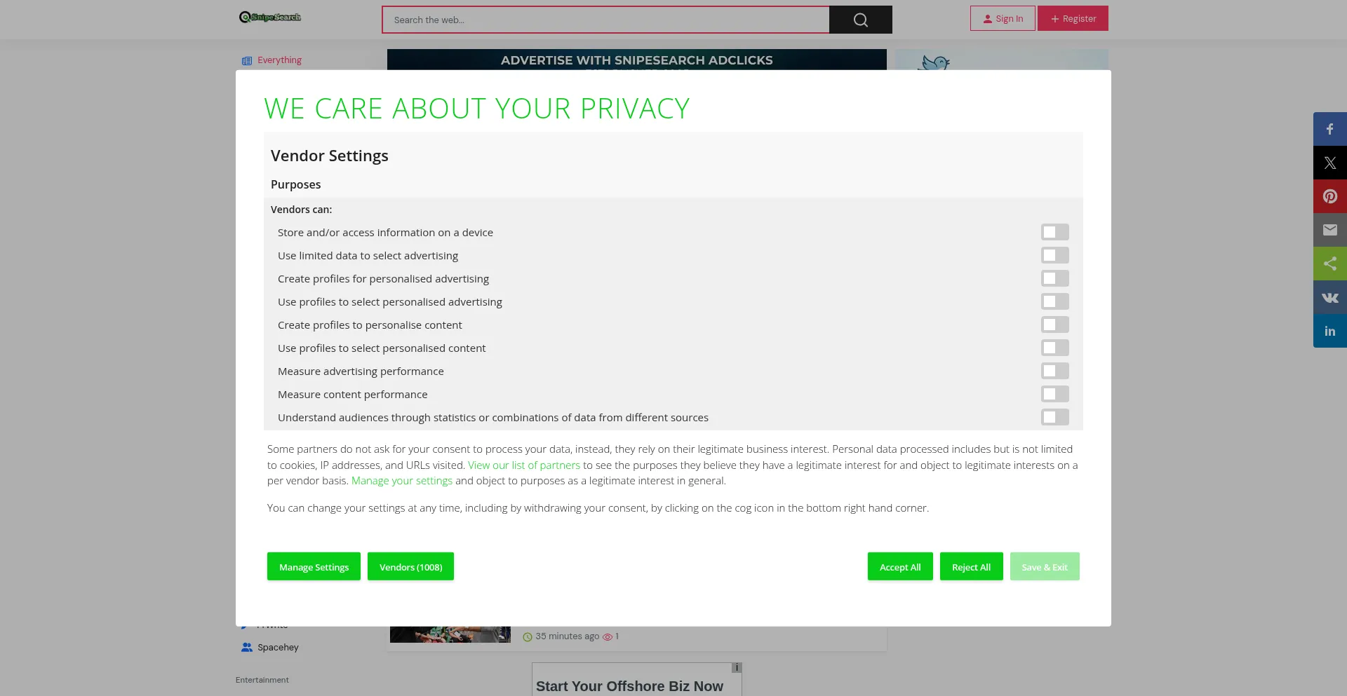 Snipesearch.co.uk