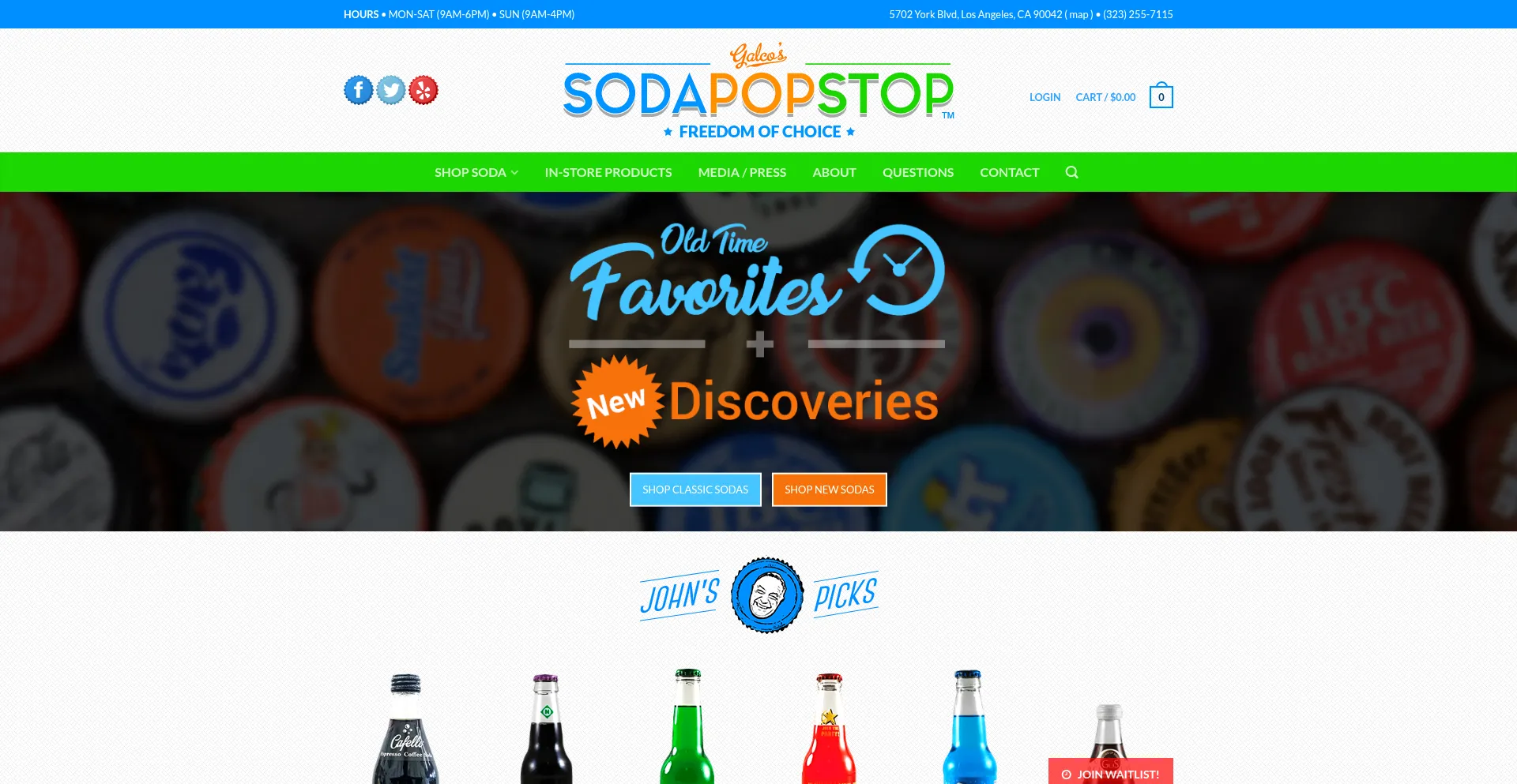 Sodapopstop.com