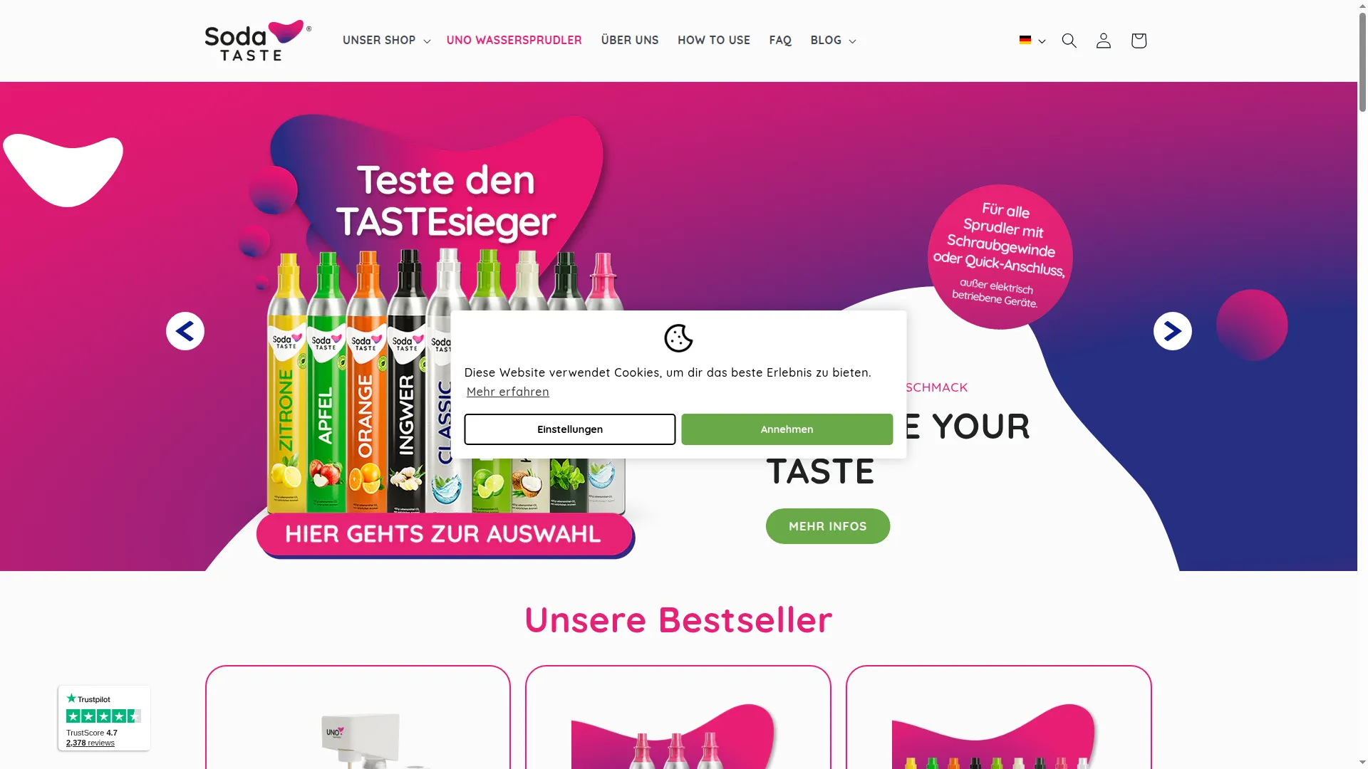 Sodataste.com