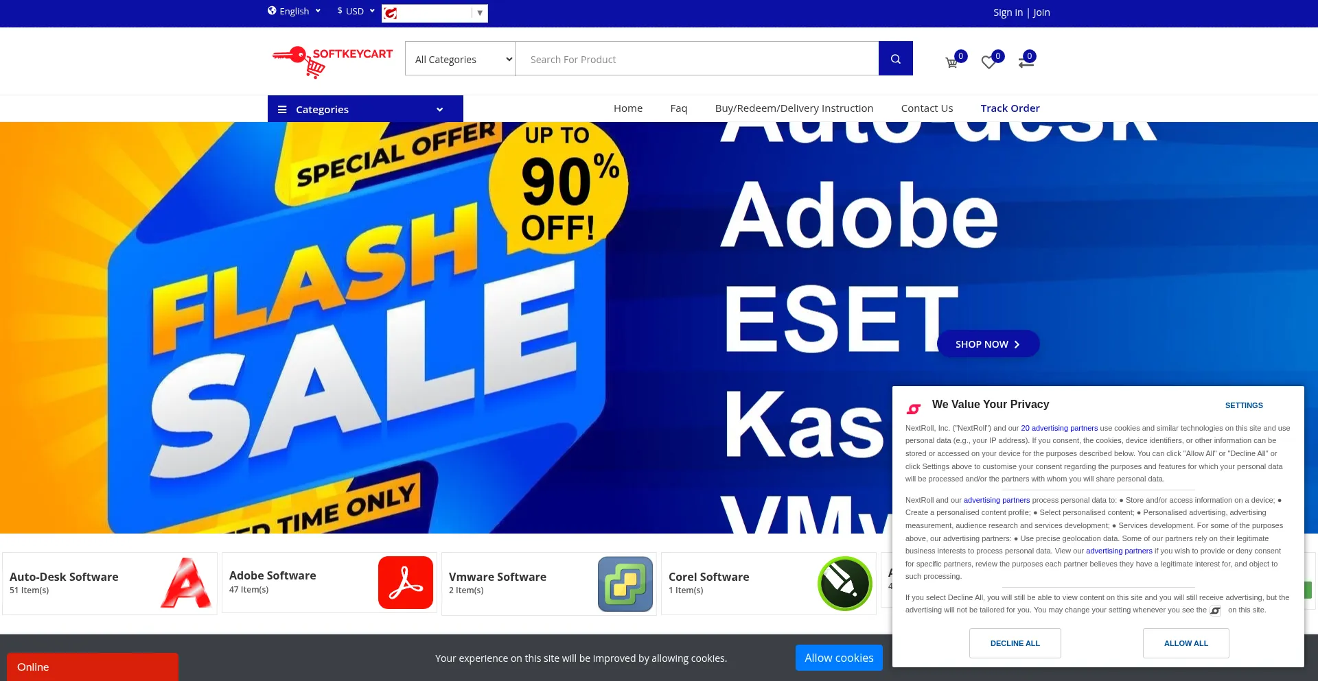 Softkeycart.com