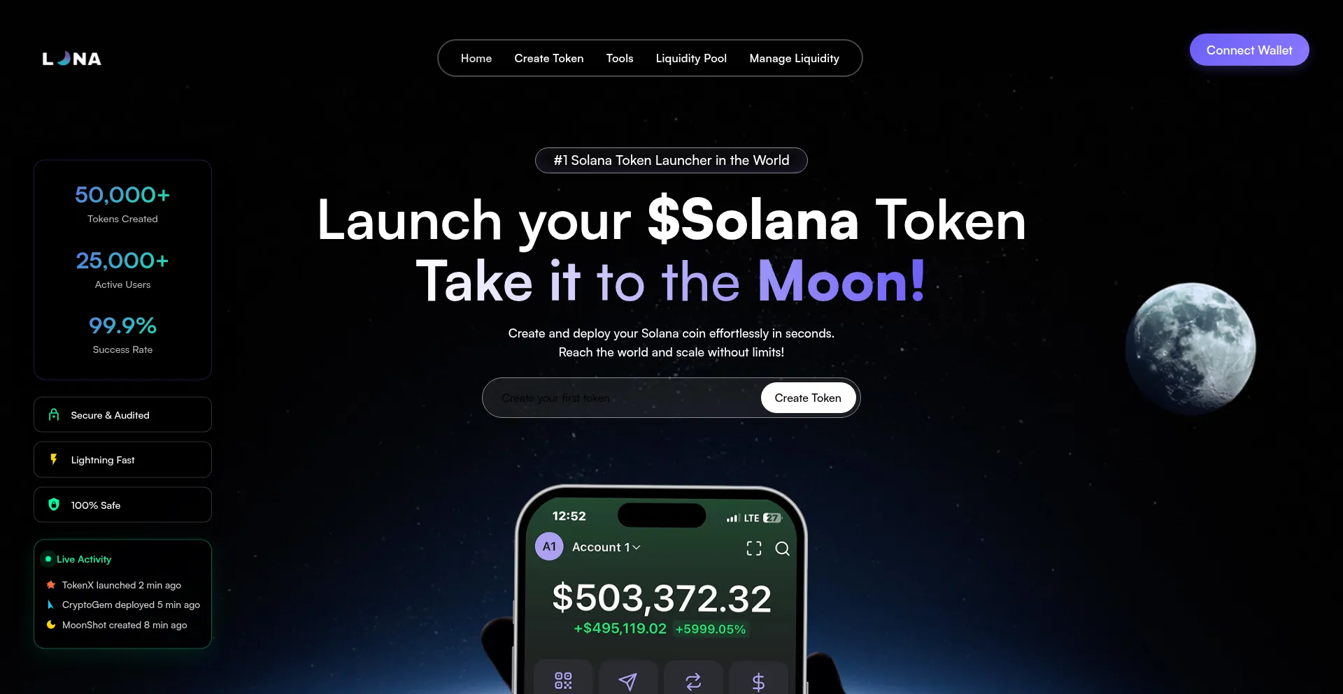 Sol-starting.com Screenshot