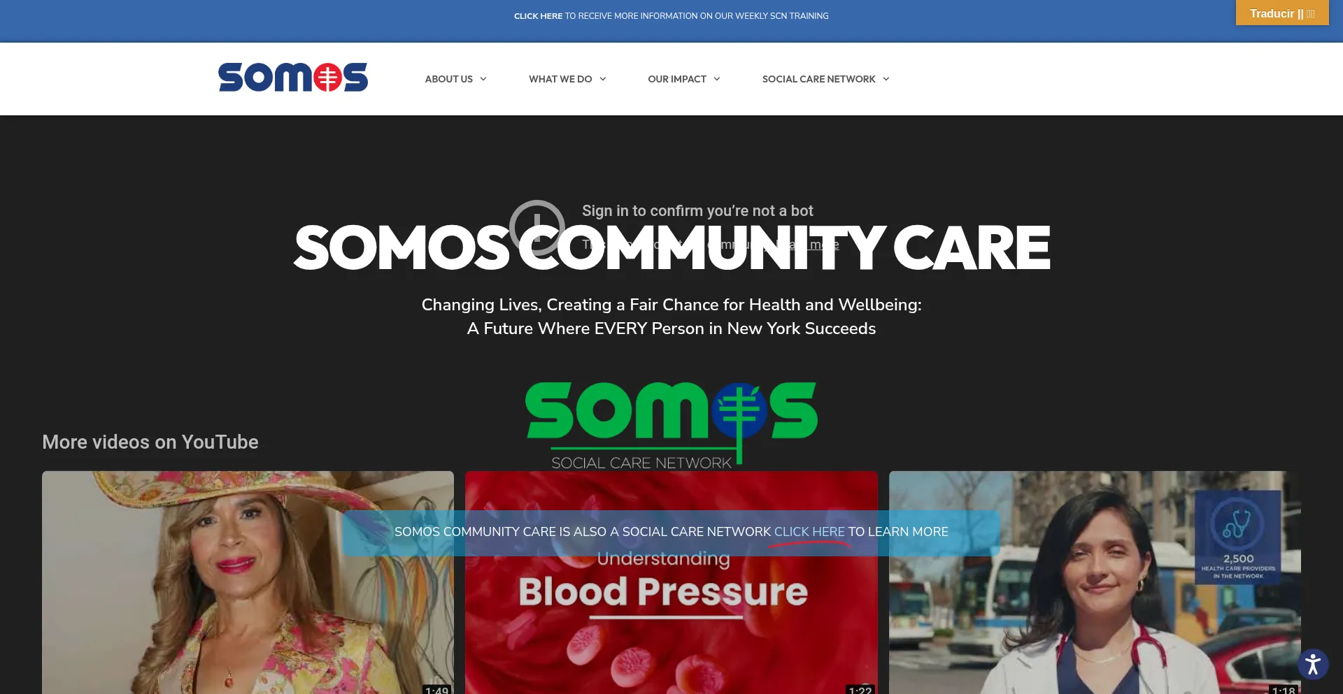 Ist Somoscommunitycare.org sicher und vertrauenswürdig?