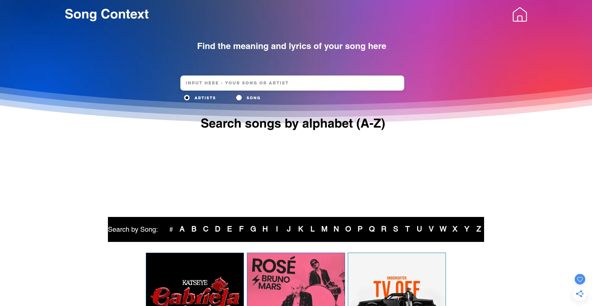 Songcontext.com