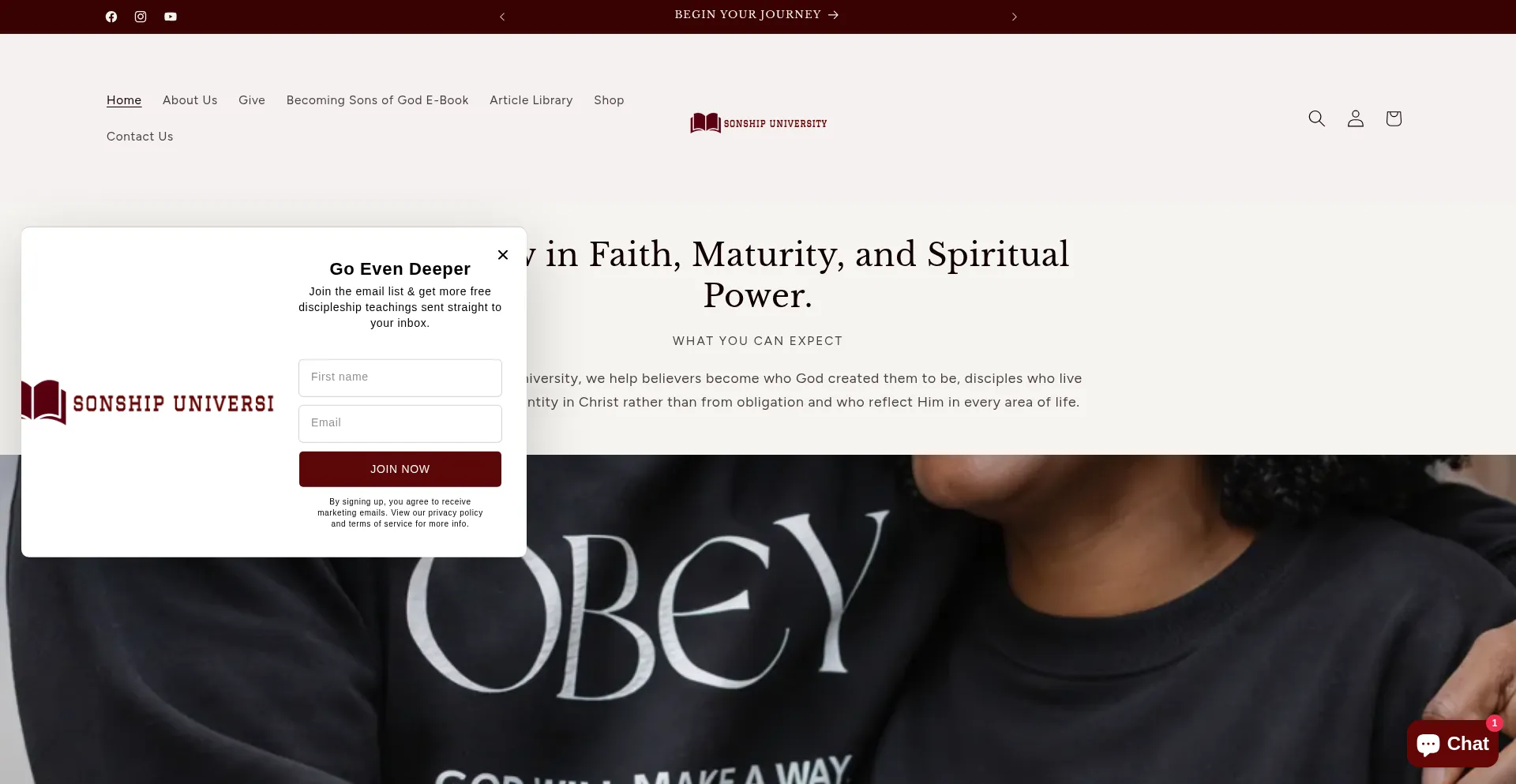 Sonshipuniversity.org