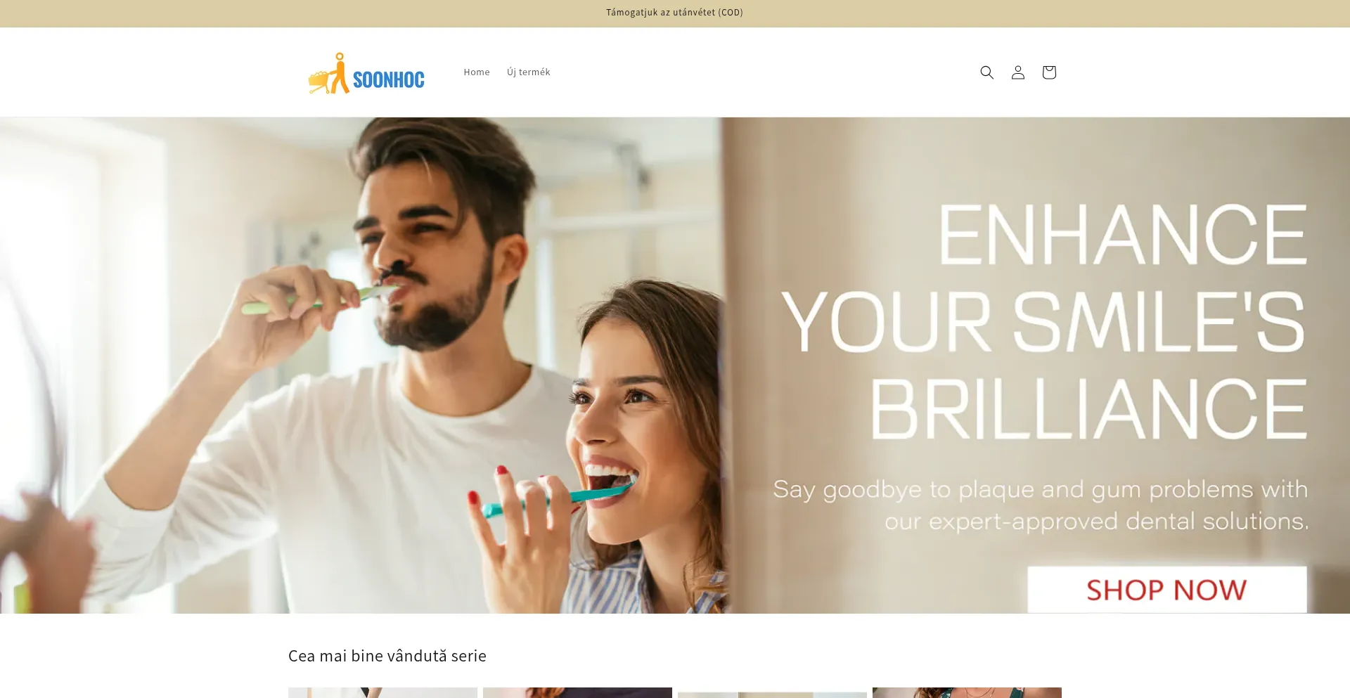 Website screenshot of Soonhoc.top