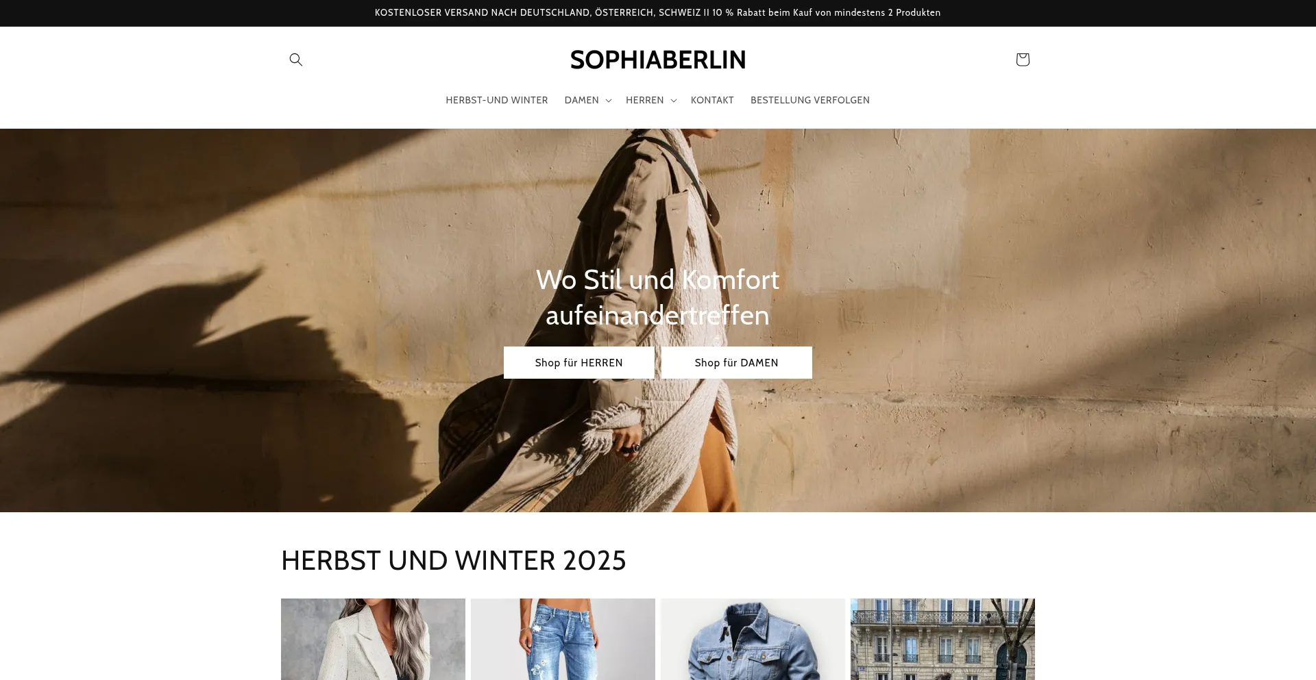 Sophiaberlin.de Screenshot