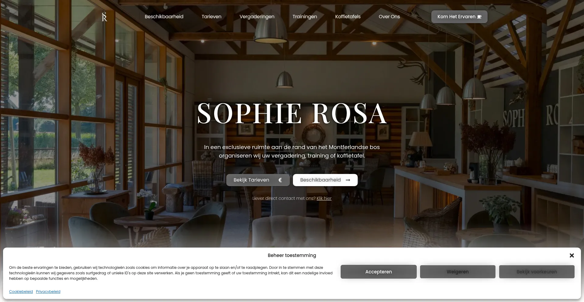 Sophierosa.nl Screenshot