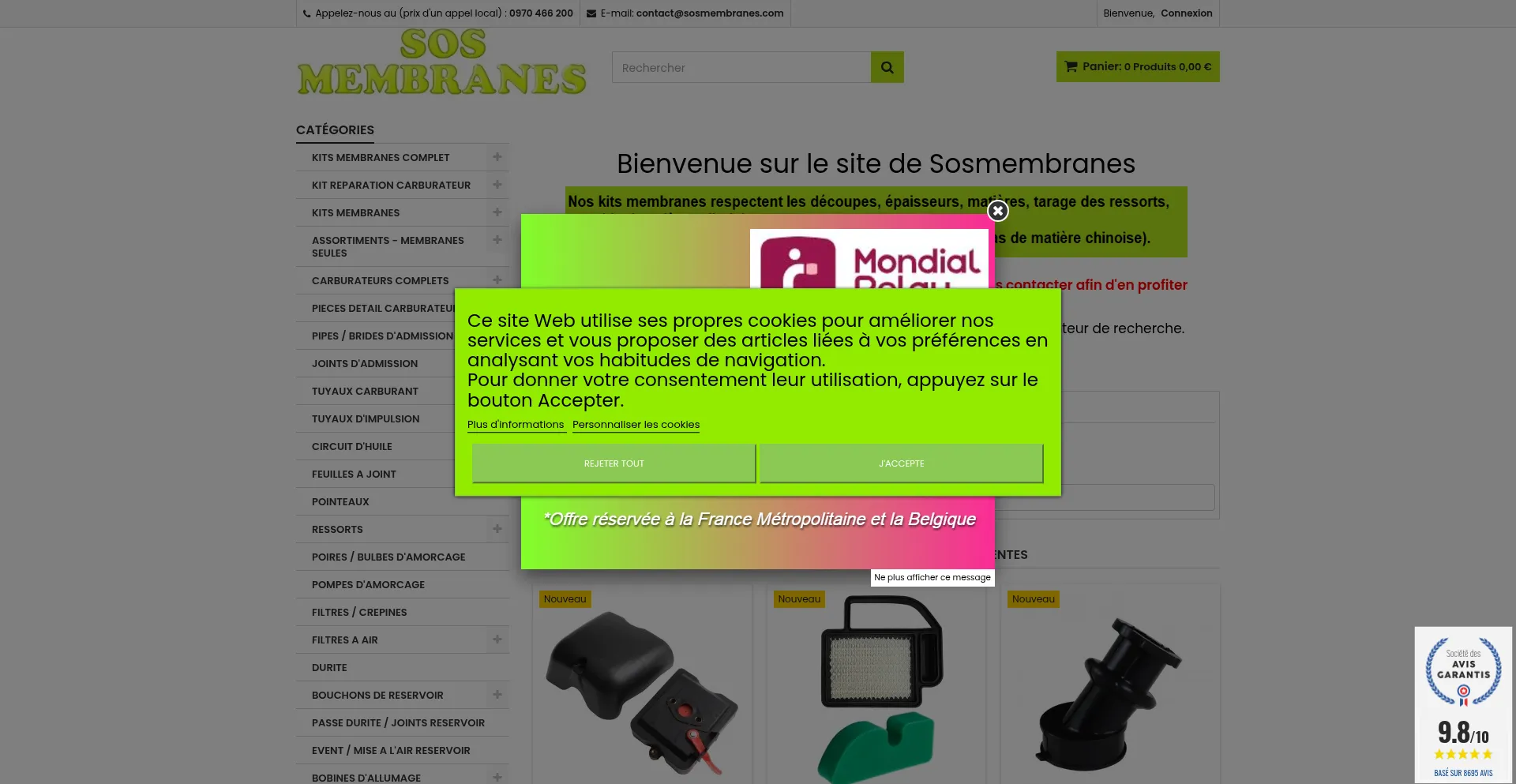 Ist Sosmembranes.com sicher und vertrauenswürdig?