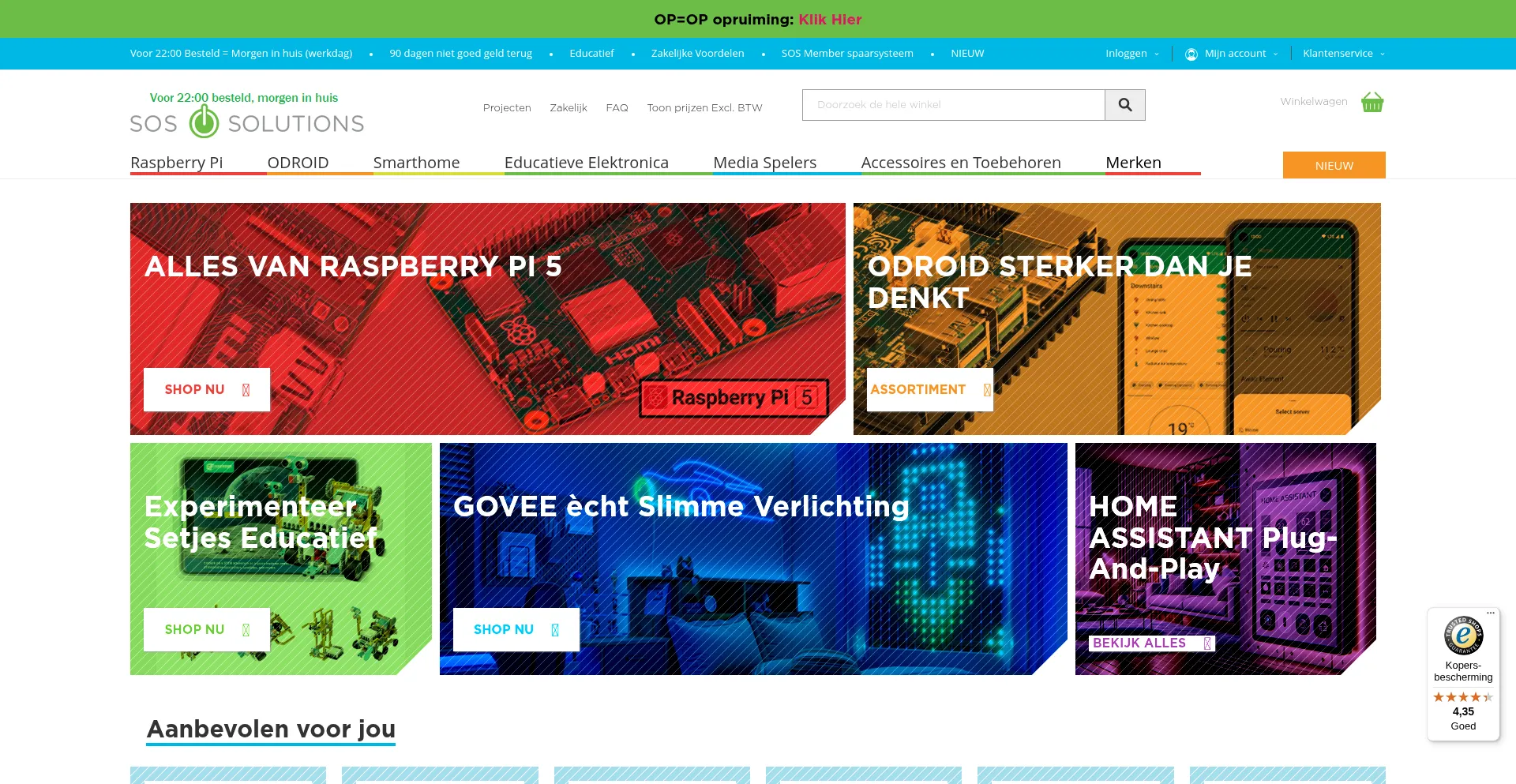 Sossolutions.nl Screenshot