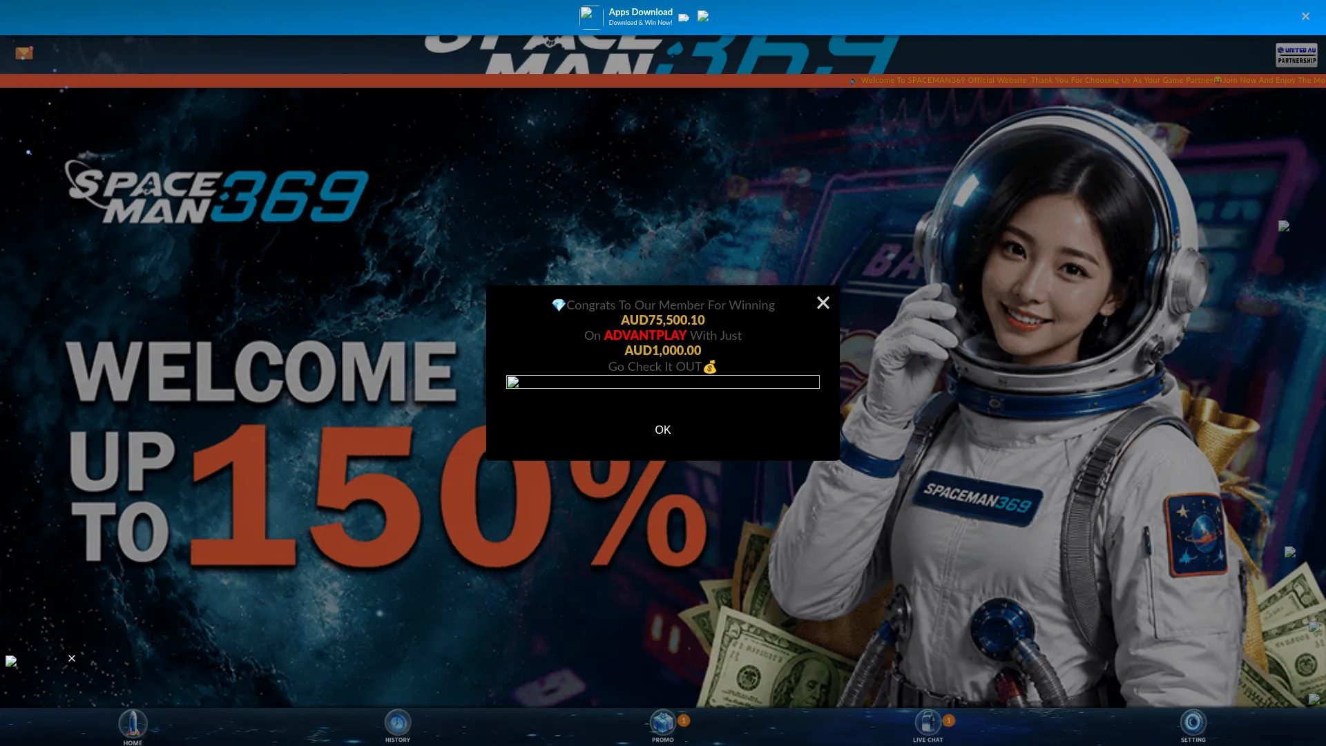 Spaceman369.live