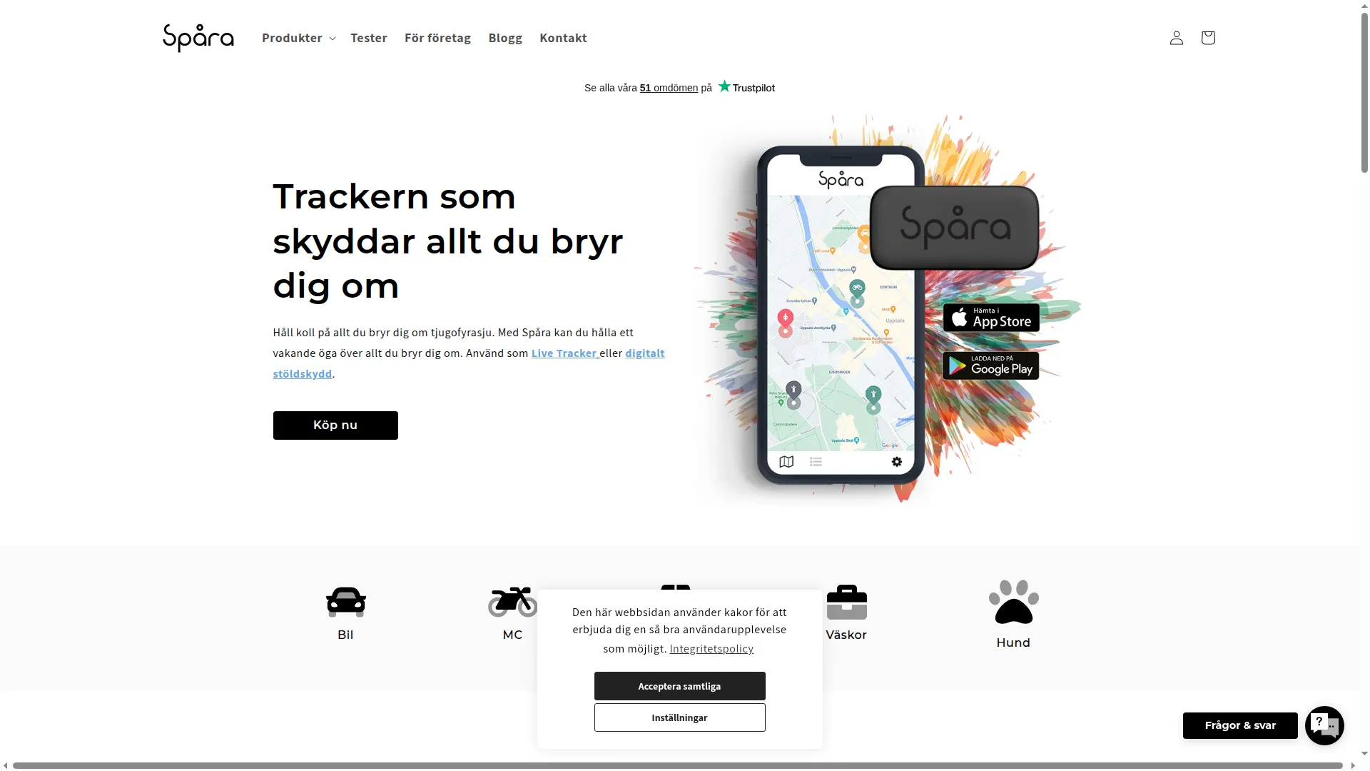 Sparatracker.se
