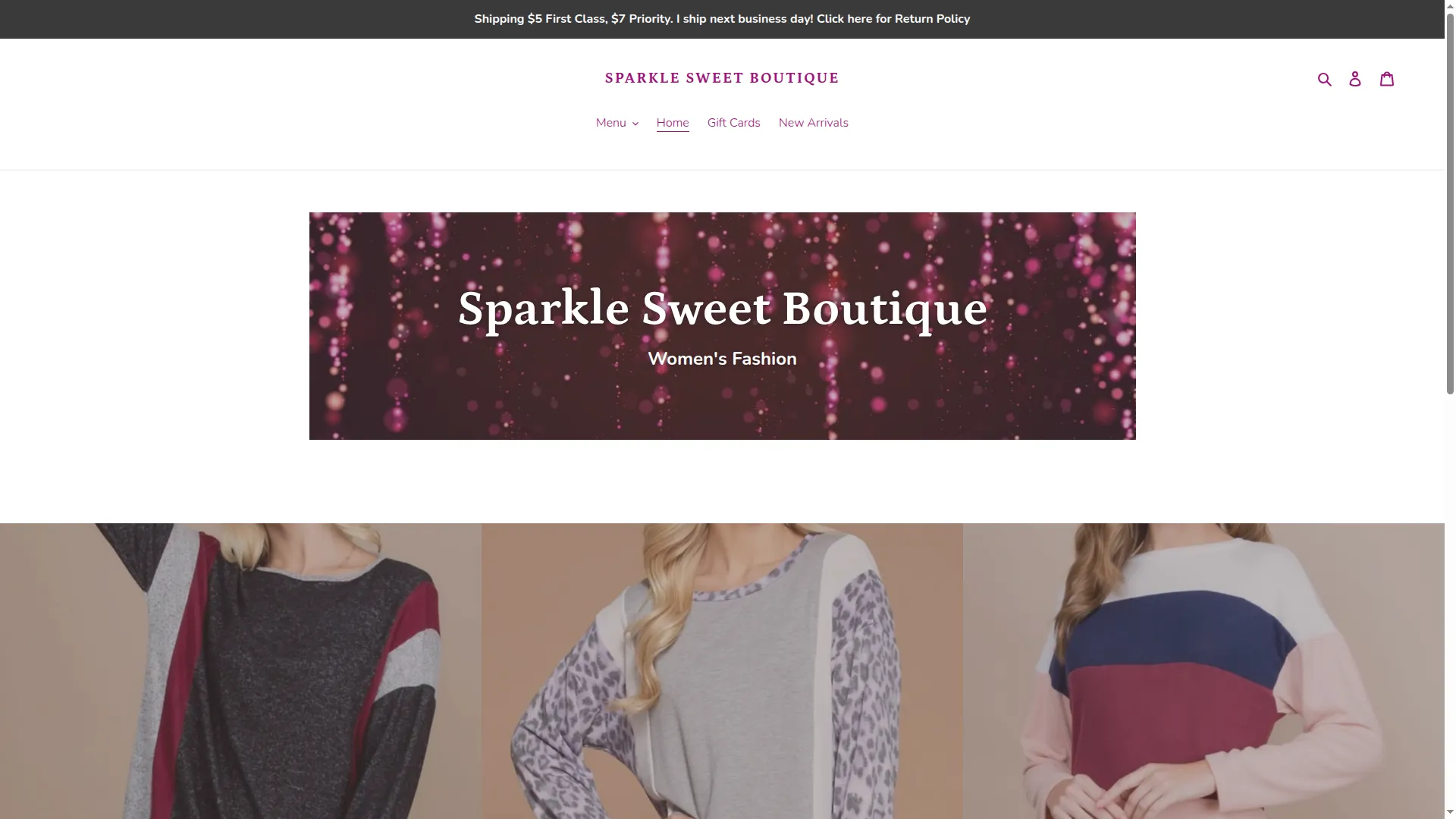 Sparklesweetboutique.com